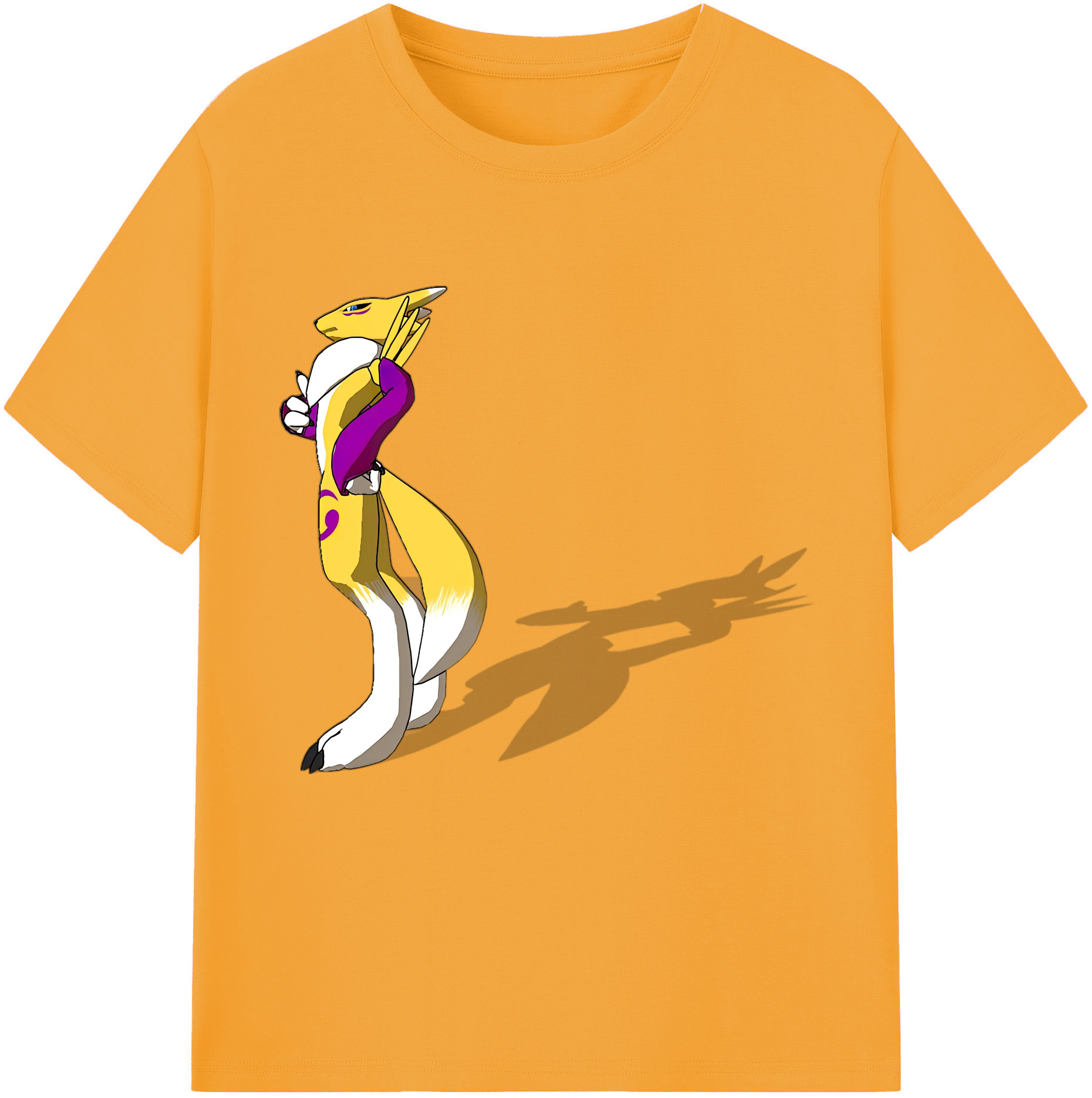 （画像用） Digimon デジタルモンスター/デジモン 綿100％半袖Tシャツ（フロントプリント）