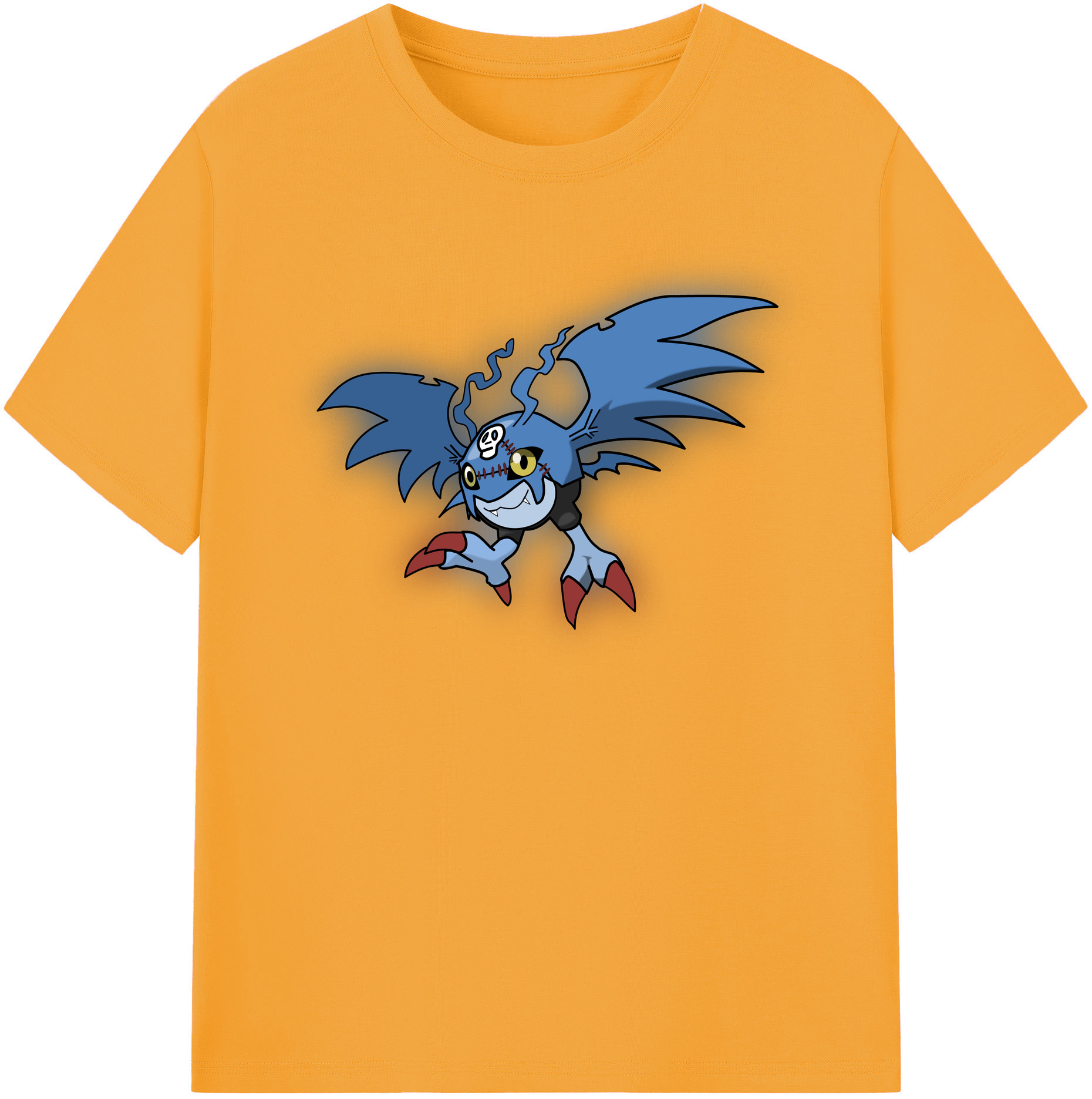 （画像用） Digimon デジタルモンスター/デジモン 綿100％半袖Tシャツ（フロントプリント）