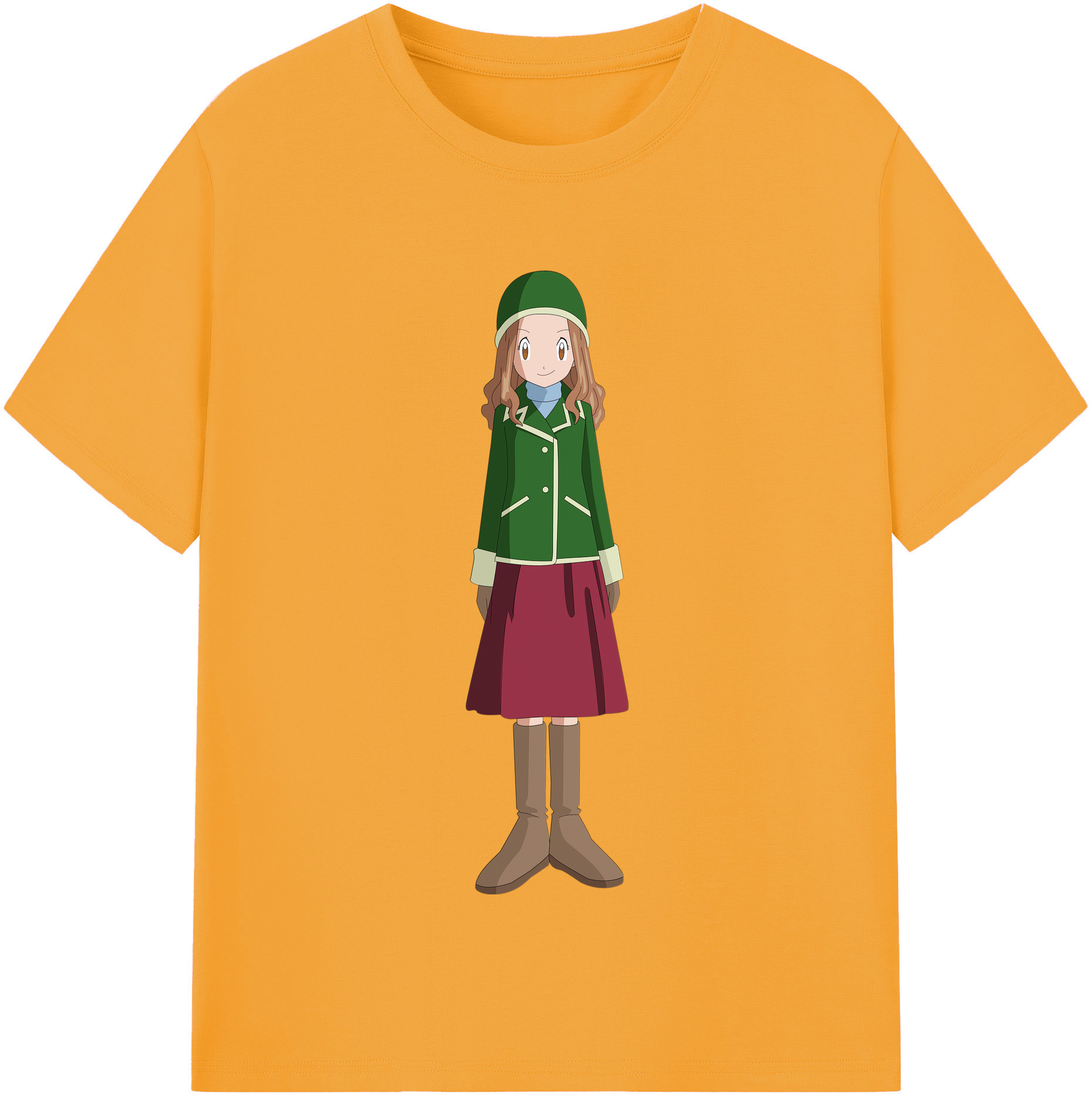（画像用） Digimon デジタルモンスター/デジモン 綿100％半袖Tシャツ（フロントプリント）