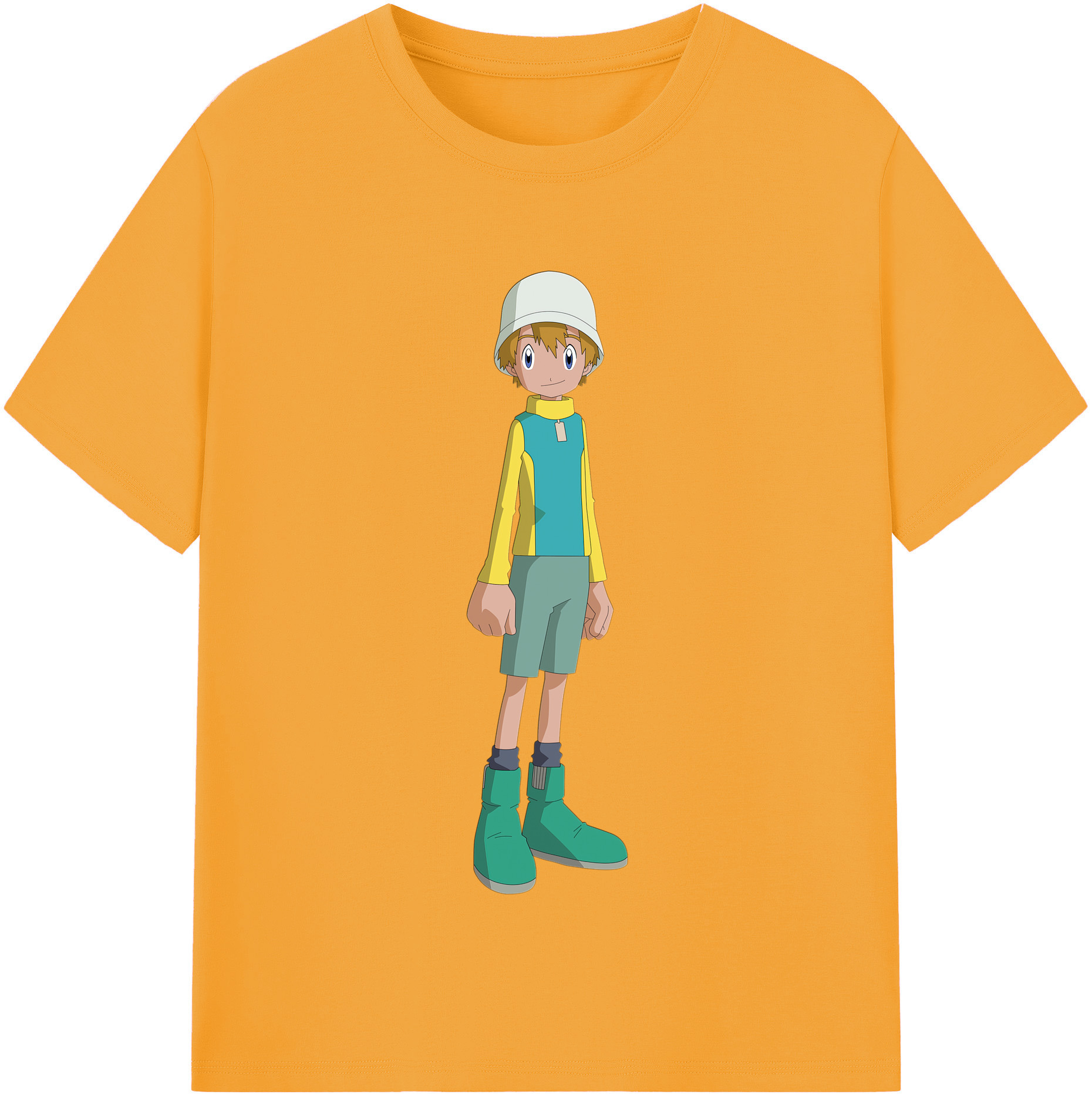 （画像用） Digimon デジタルモンスター/デジモン 綿100％半袖Tシャツ（フロントプリント）