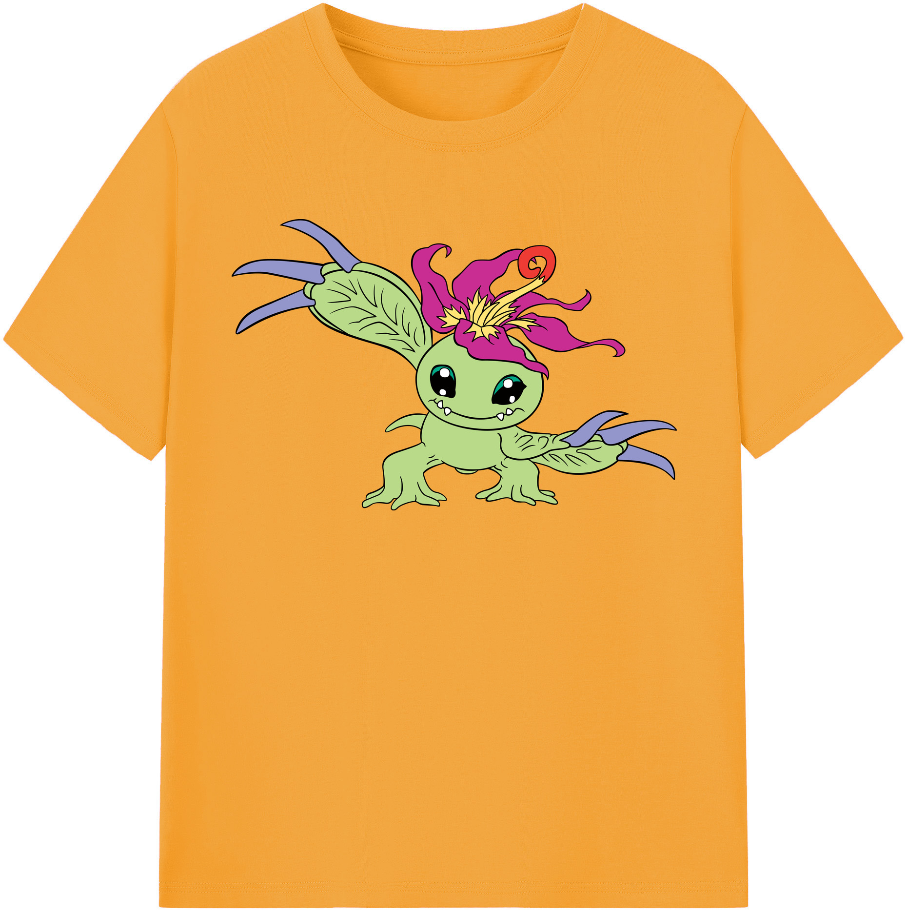 （画像用） Digimon デジタルモンスター/デジモン 綿100％半袖Tシャツ（フロントプリント）