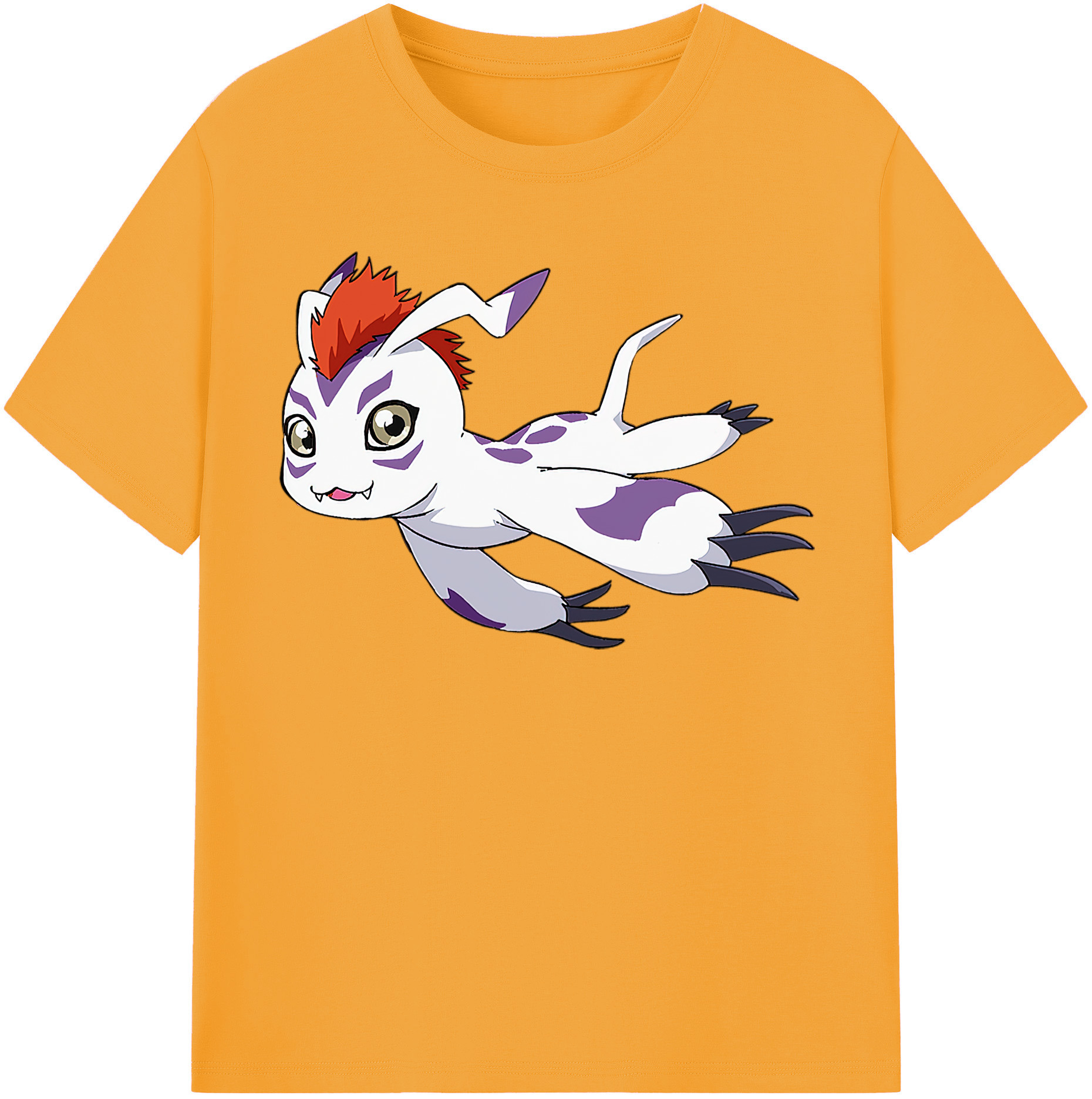（画像用） Digimon デジタルモンスター/デジモン 綿100％半袖Tシャツ（フロントプリント）
