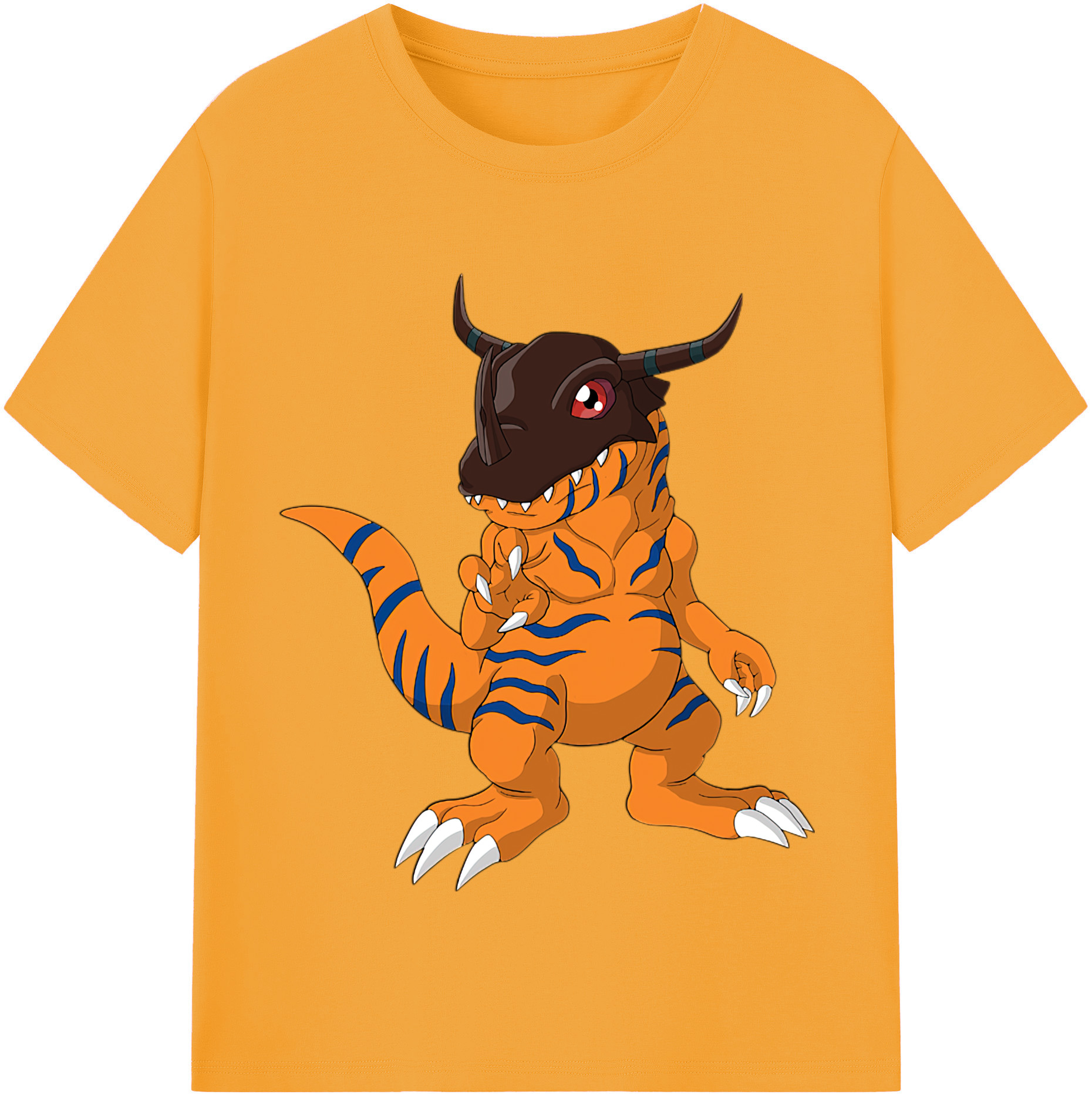 （画像用） Digimon デジタルモンスター/デジモン 綿100％半袖Tシャツ（フロントプリント）