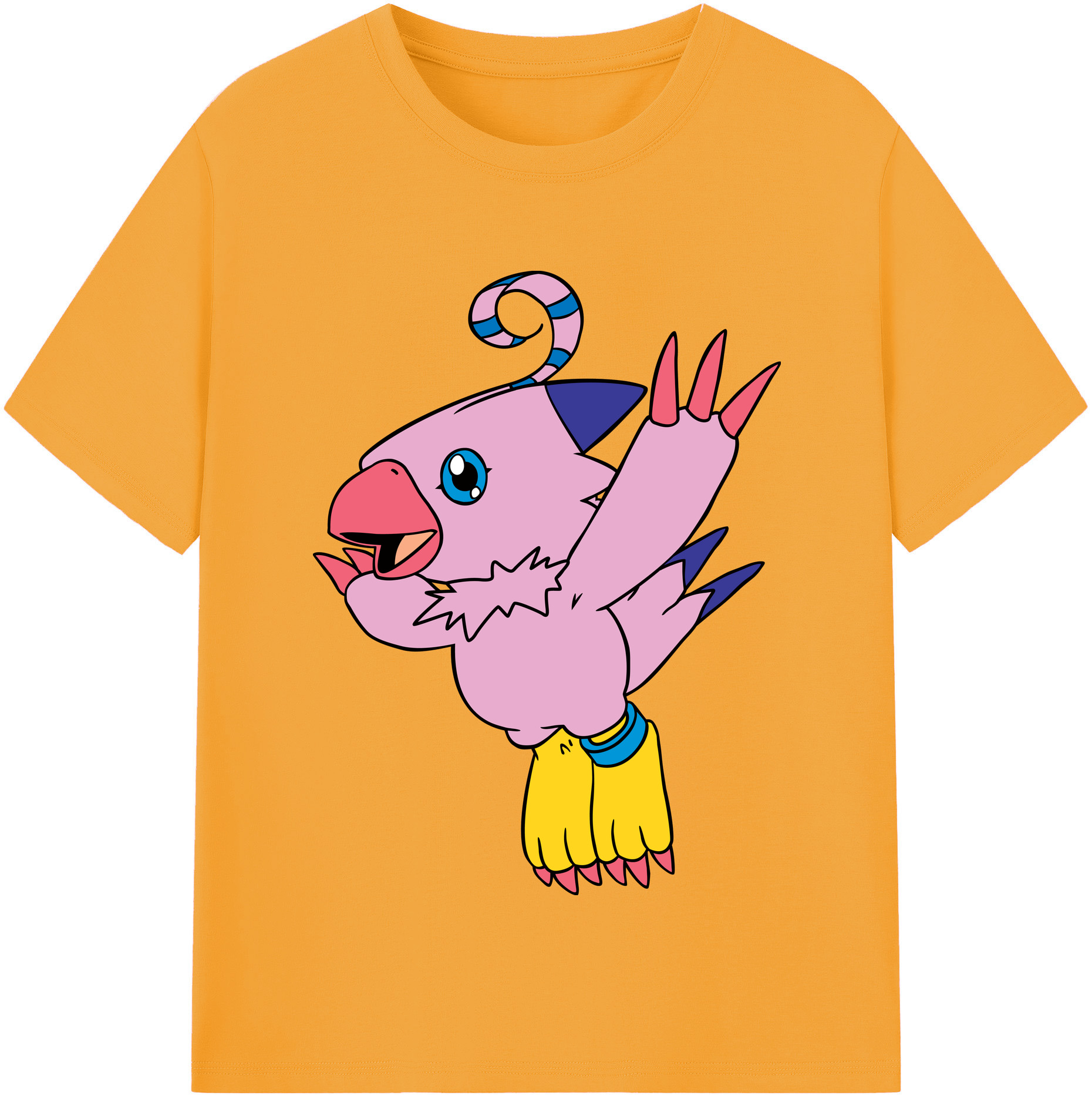 （画像用） Digimon デジタルモンスター/デジモン 綿100％半袖Tシャツ（フロントプリント）