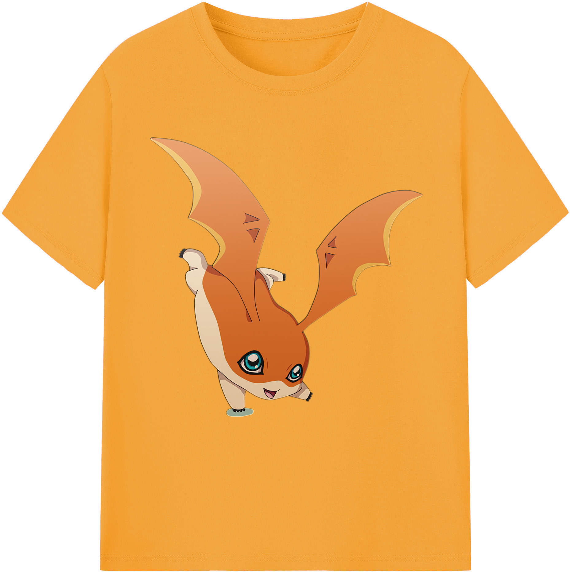 （画像用） Digimon デジタルモンスター/デジモン 綿100％半袖Tシャツ（フロントプリント）