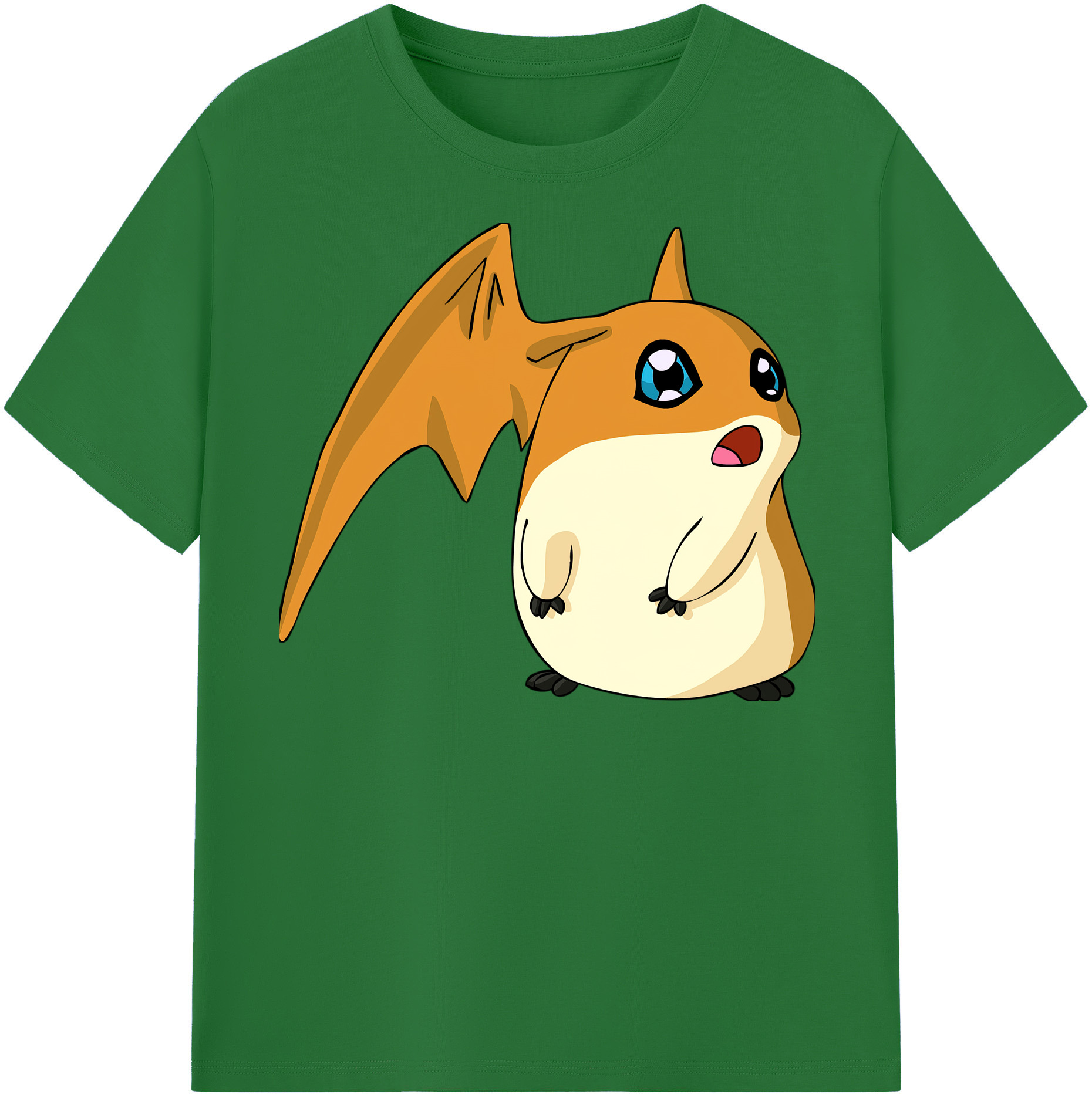 （画像用） Digimon デジタルモンスター/デジモン 綿100％半袖Tシャツ（フロントプリント）