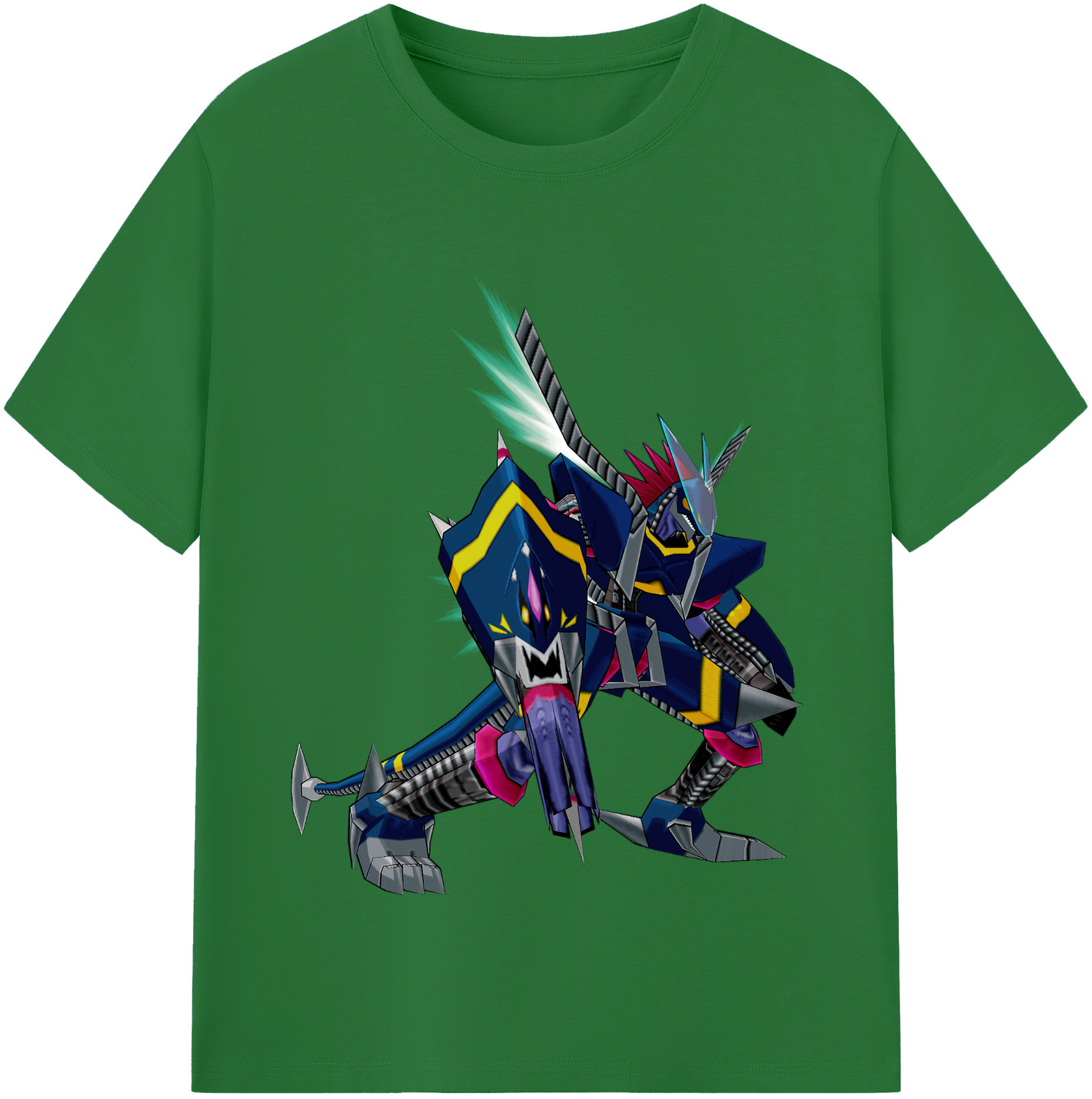 （画像用） Digimon デジタルモンスター/デジモン 綿100％半袖Tシャツ（フロントプリント）