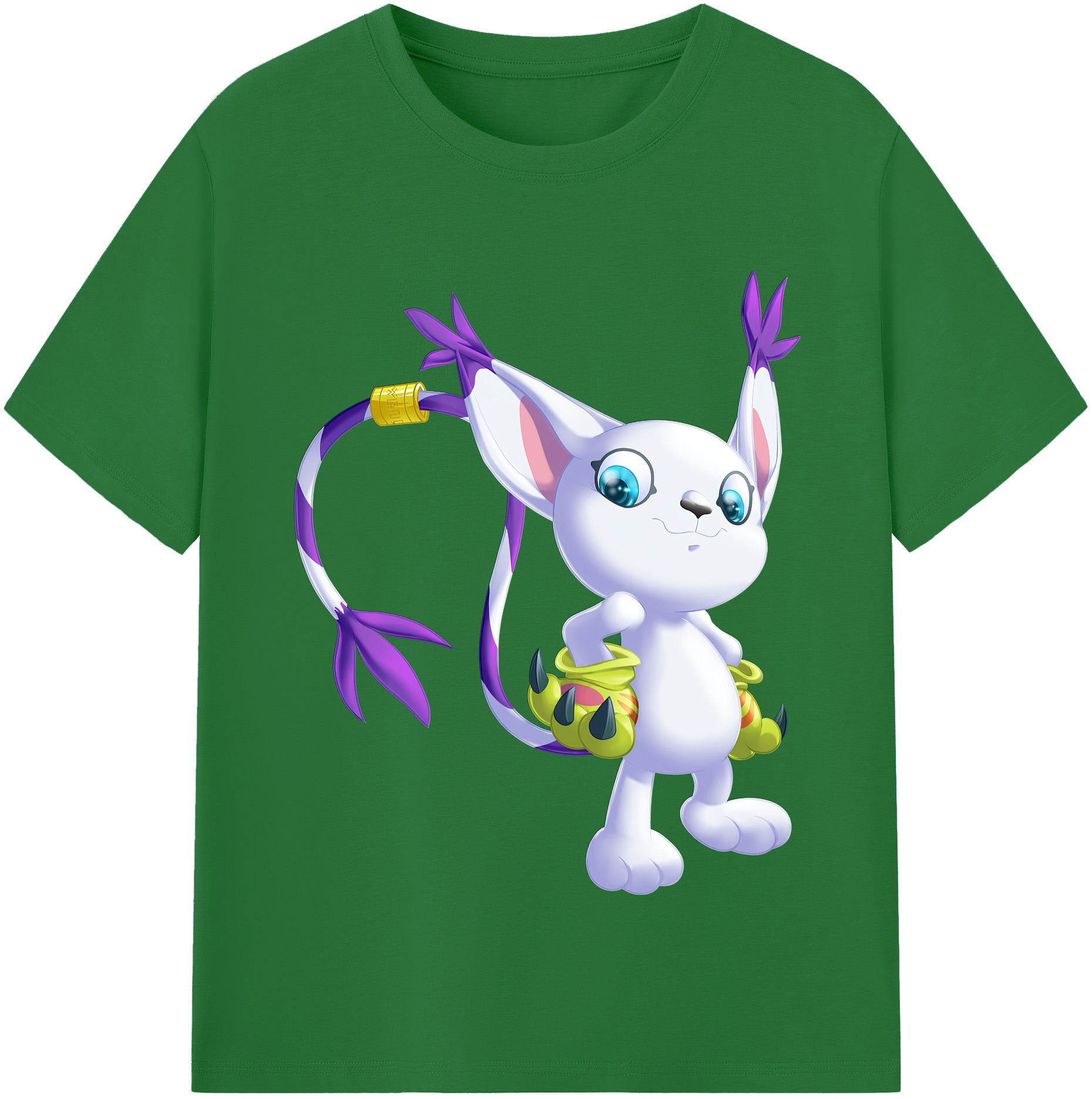 （画像用） Digimon デジタルモンスター/デジモン 綿100％半袖Tシャツ（フロントプリント）