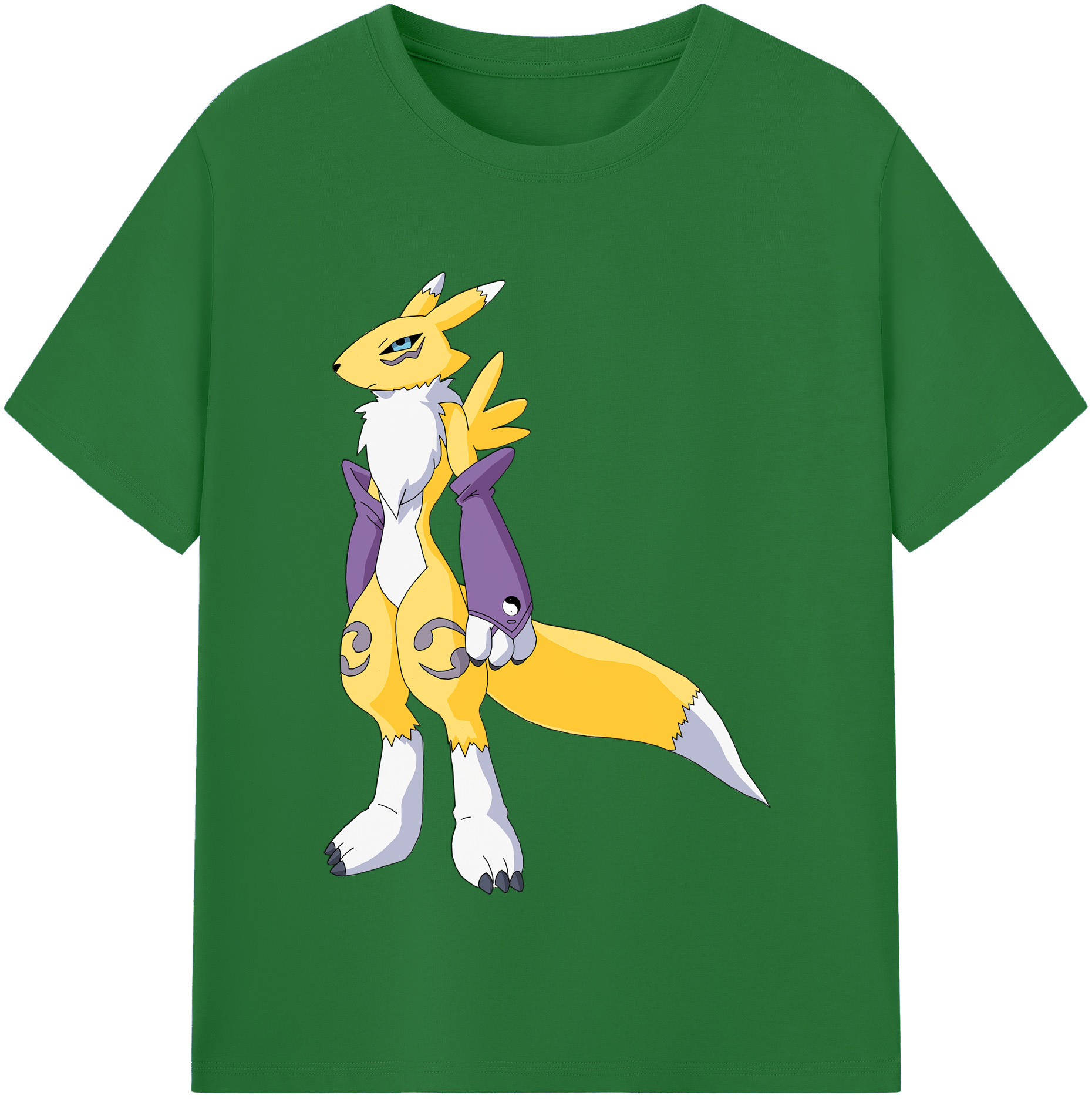 （画像用） Digimon デジタルモンスター/デジモン 綿100％半袖Tシャツ（フロントプリント）