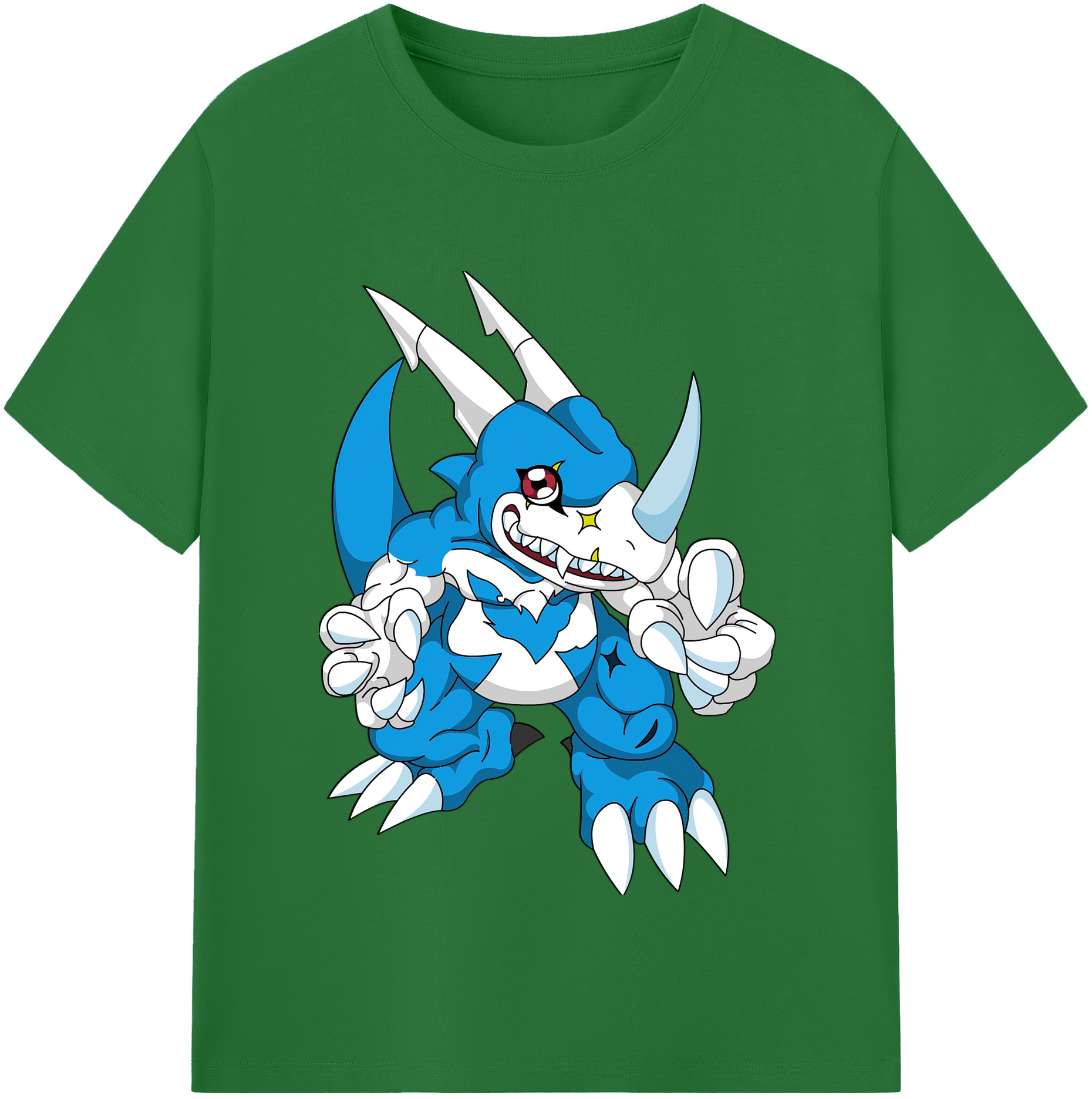 （画像用） Digimon デジタルモンスター/デジモン 綿100％半袖Tシャツ（フロントプリント）