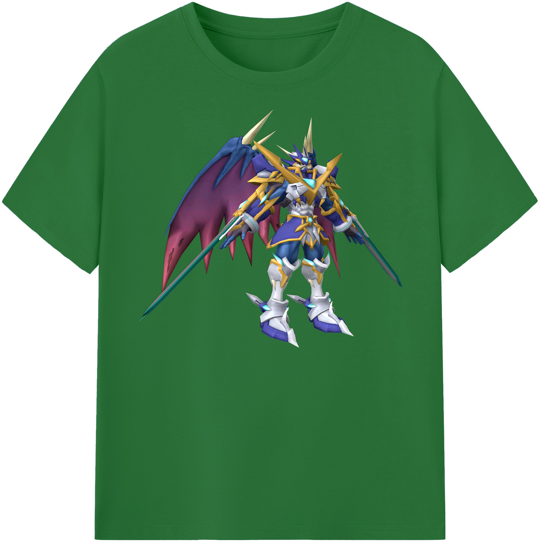 （画像用） Digimon デジタルモンスター/デジモン 綿100％半袖Tシャツ（フロントプリント）