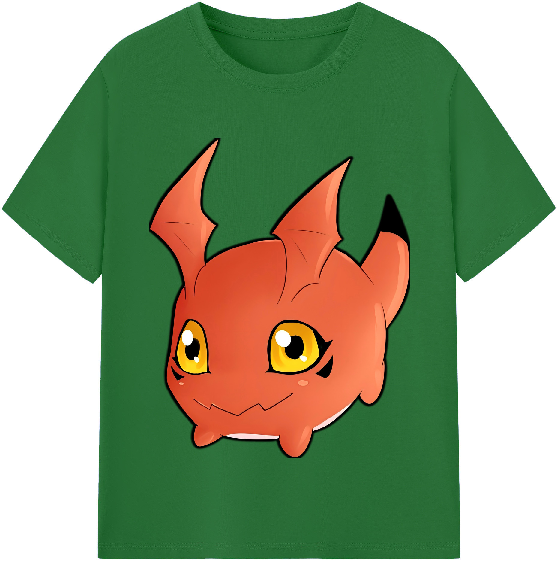 （画像用） Digimon デジタルモンスター/デジモン 綿100％半袖Tシャツ（フロントプリント）