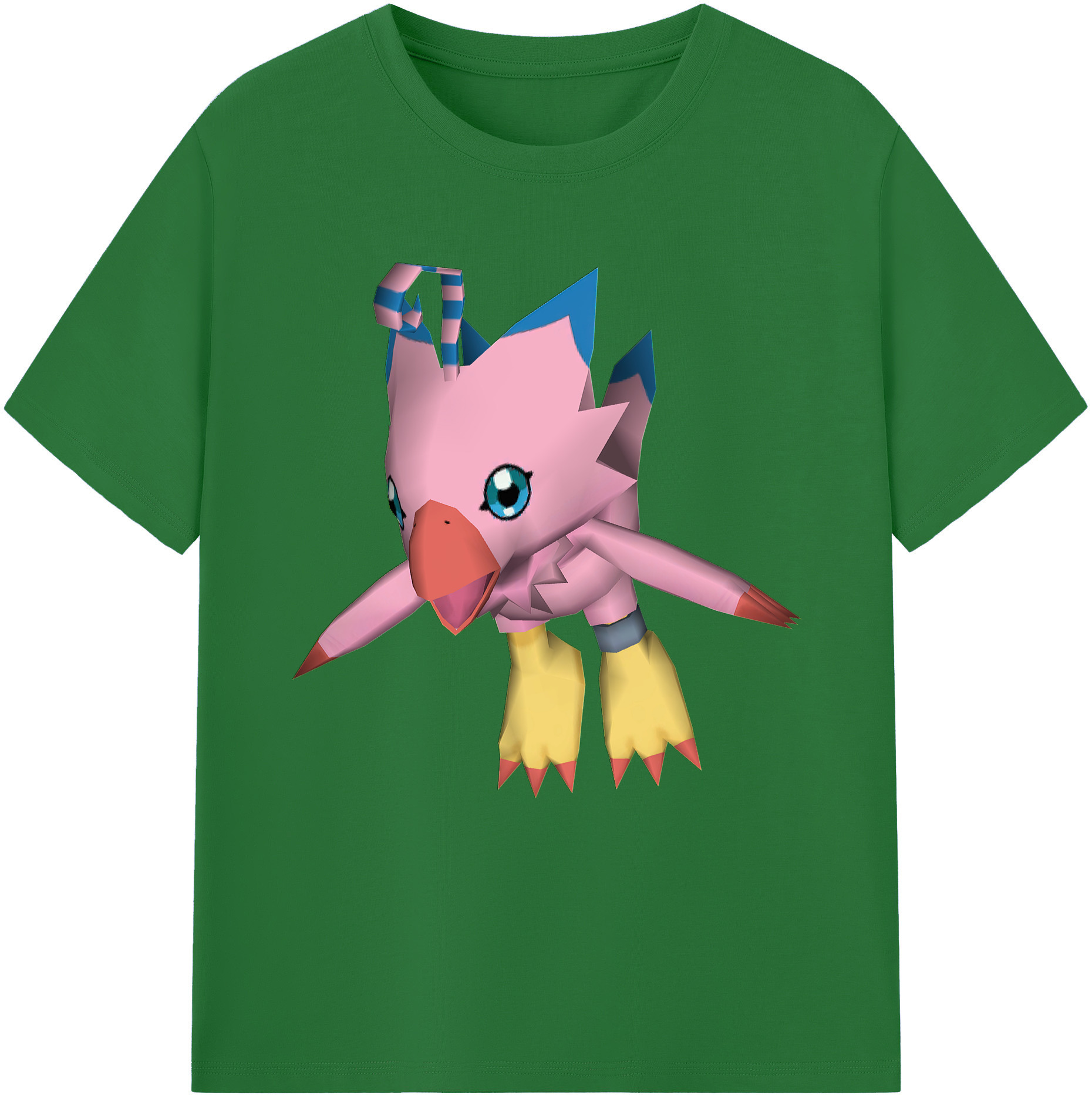 （画像用） Digimon デジタルモンスター/デジモン 綿100％半袖Tシャツ（フロントプリント）