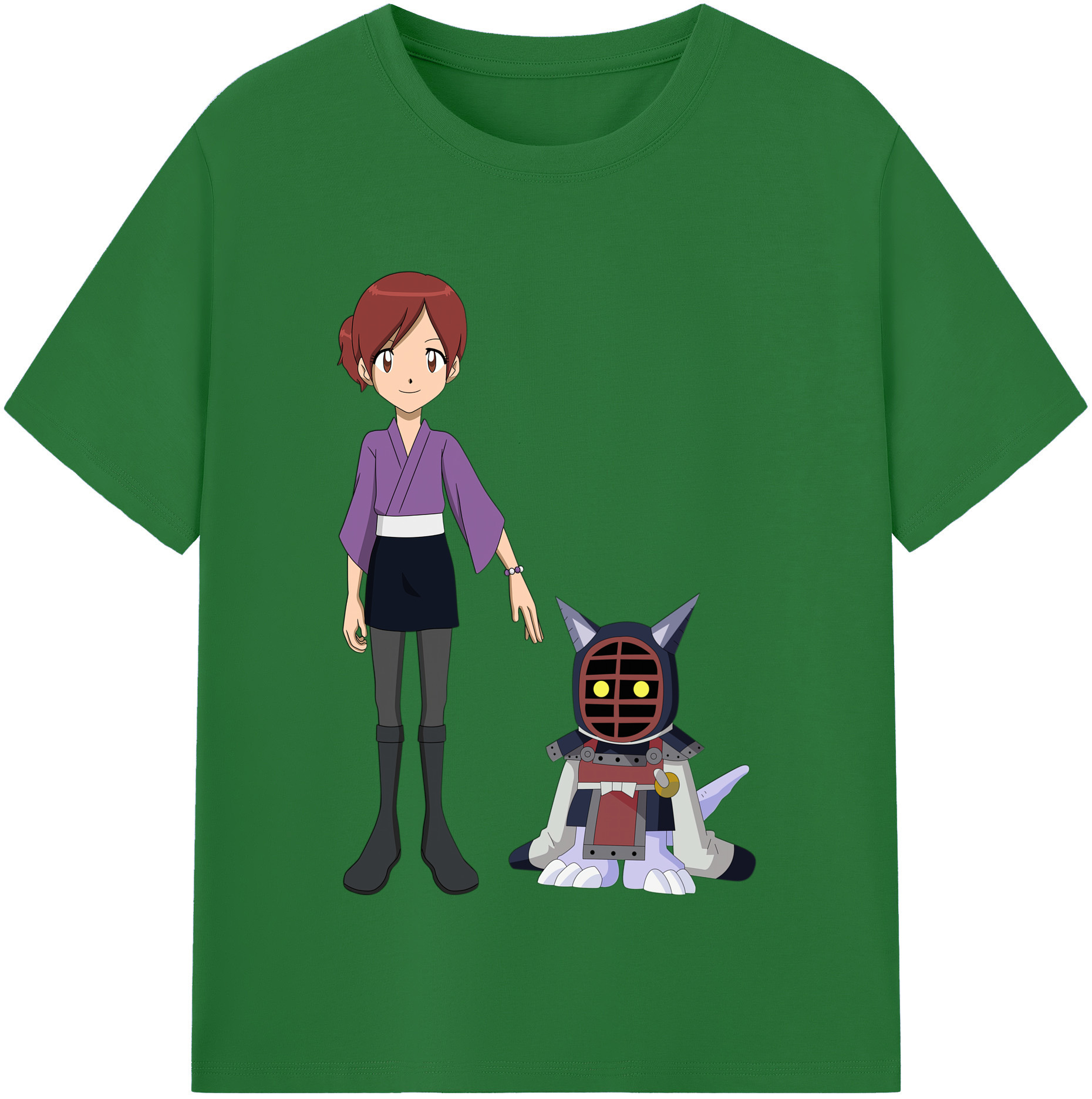 （画像用） Digimon デジタルモンスター/デジモン 綿100％半袖Tシャツ（フロントプリント）