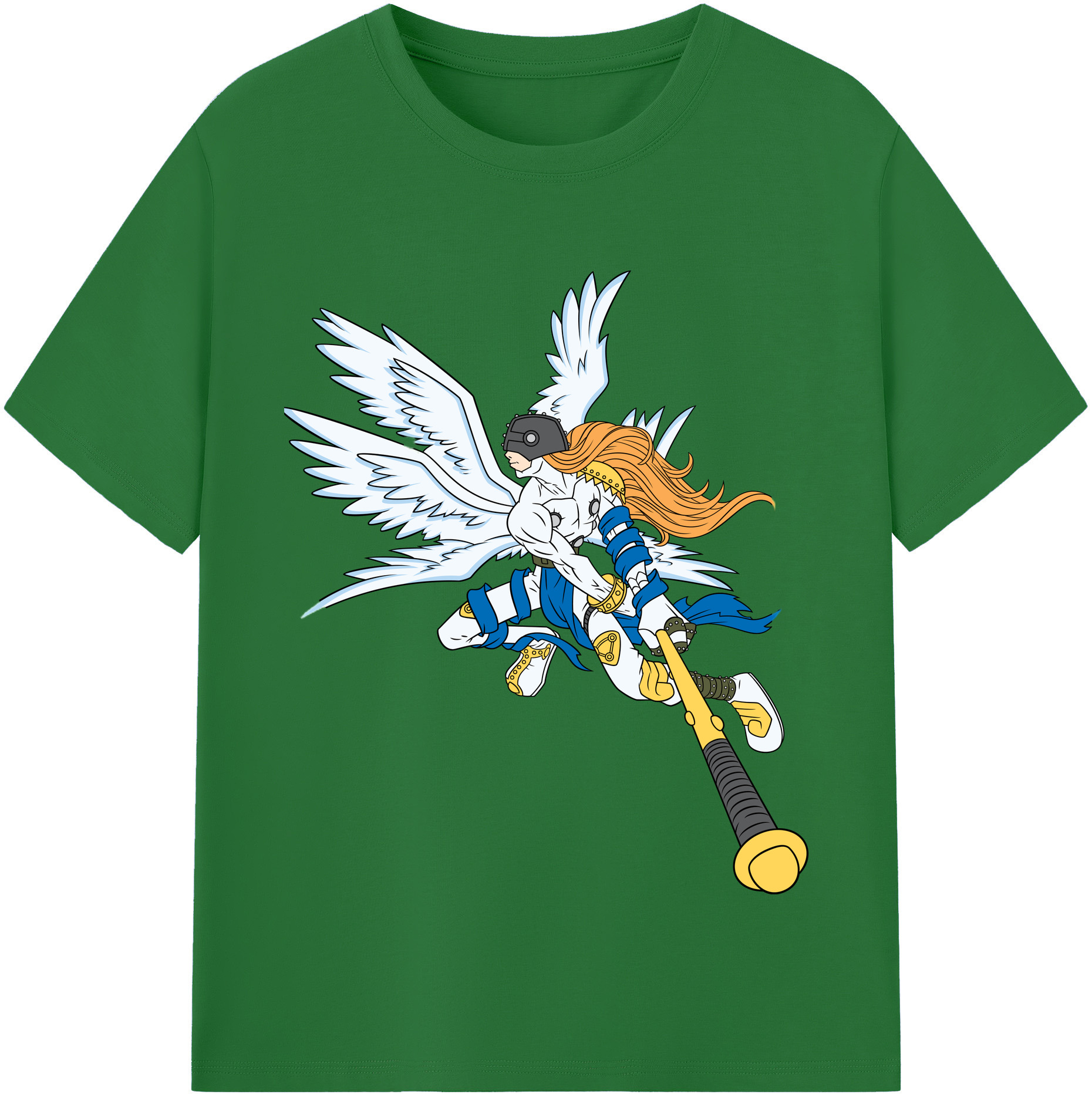 （画像用） Digimon デジタルモンスター/デジモン 綿100％半袖Tシャツ（フロントプリント）
