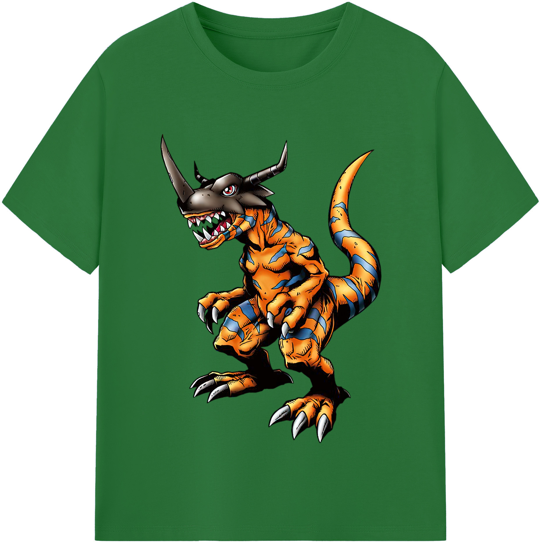 （画像用） Digimon デジタルモンスター/デジモン 綿100％半袖Tシャツ（フロントプリント）