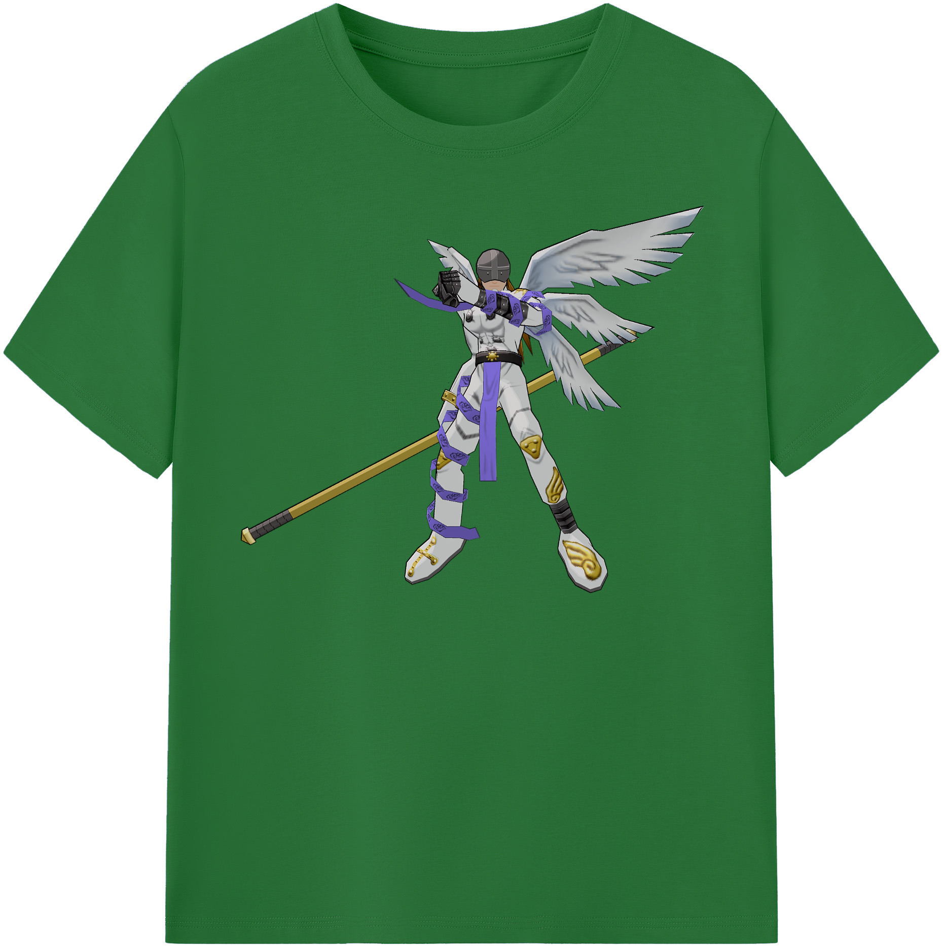 （画像用） Digimon デジタルモンスター/デジモン 綿100％半袖Tシャツ（フロントプリント）