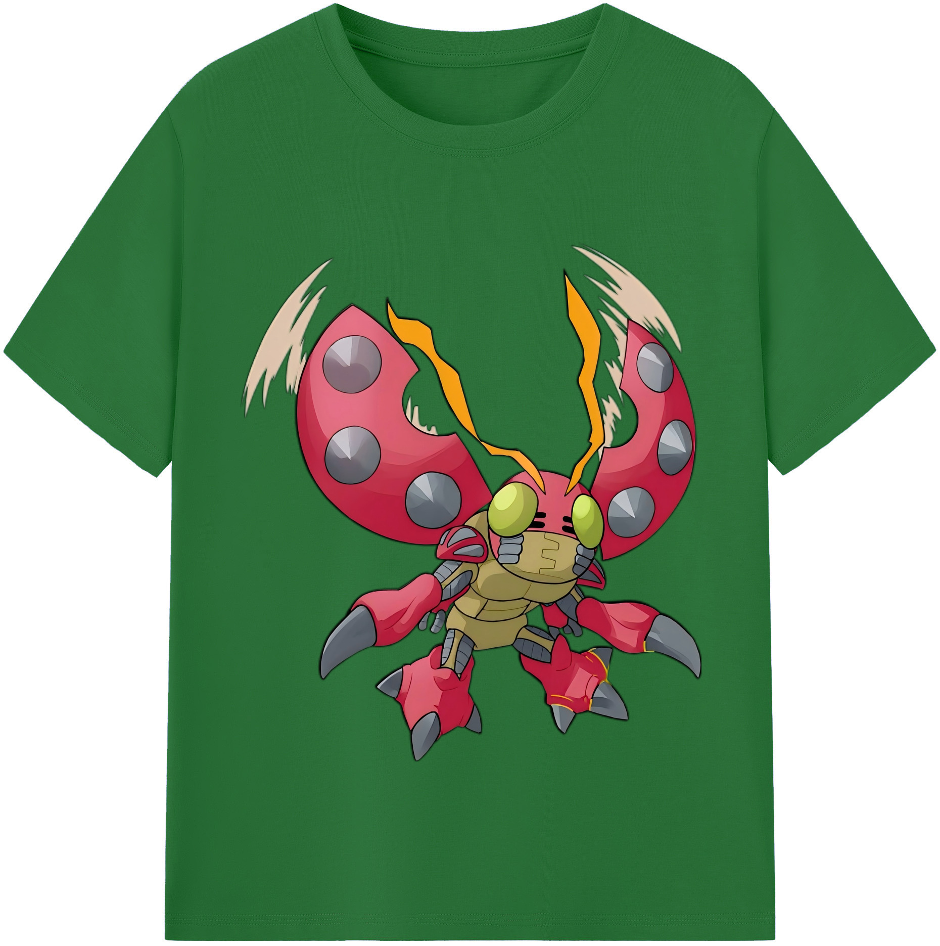 （画像用） Digimon デジタルモンスター/デジモン 綿100％半袖Tシャツ（フロントプリント）