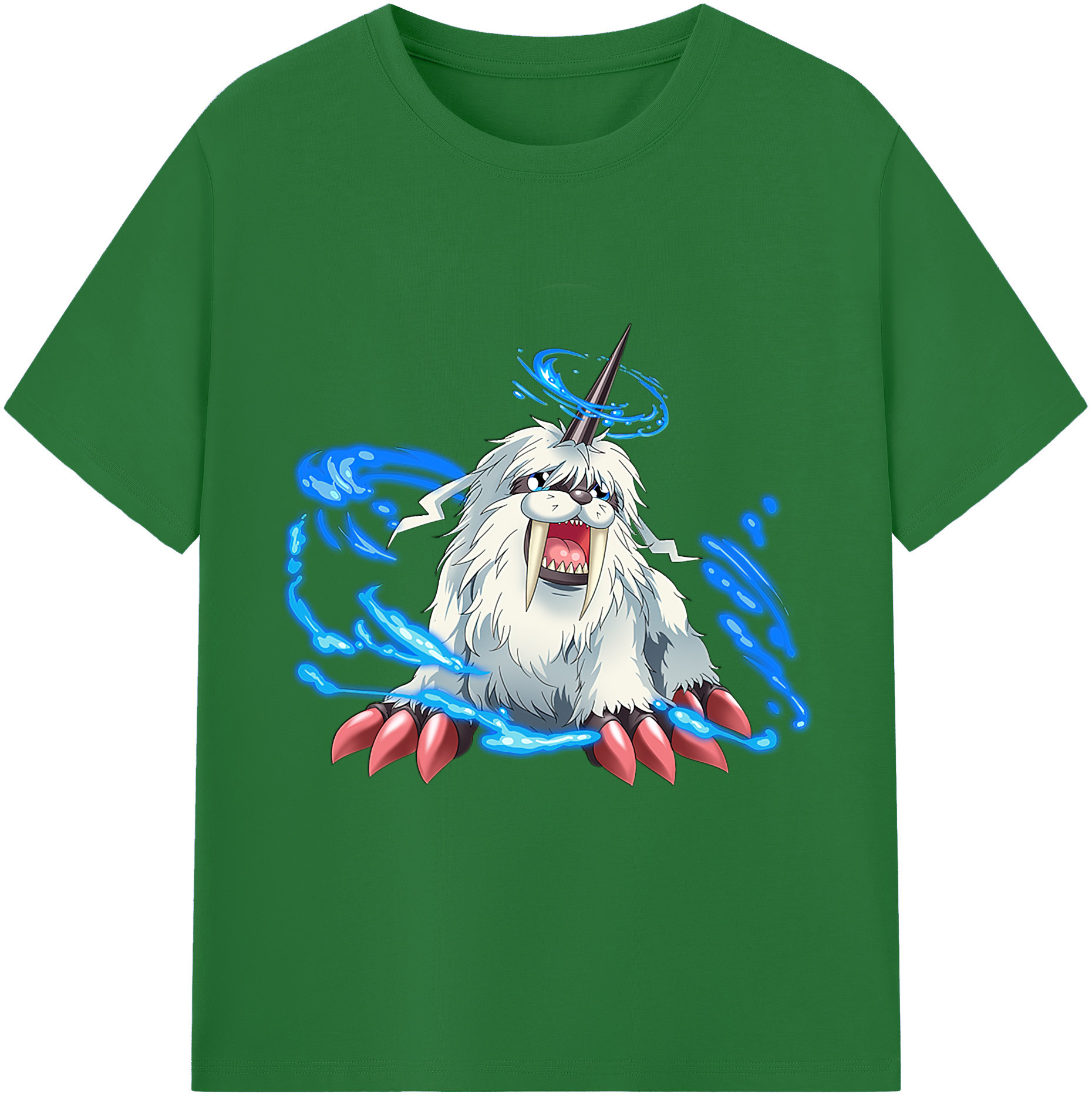 （画像用） Digimon デジタルモンスター/デジモン 綿100％半袖Tシャツ（フロントプリント）
