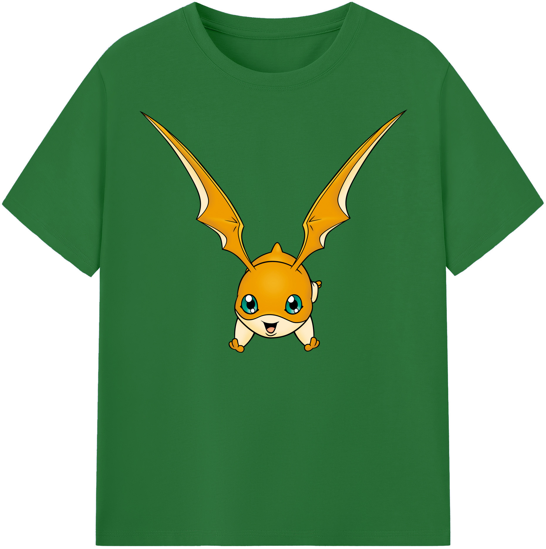 （画像用） Digimon デジタルモンスター/デジモン 綿100％半袖Tシャツ（フロントプリント）
