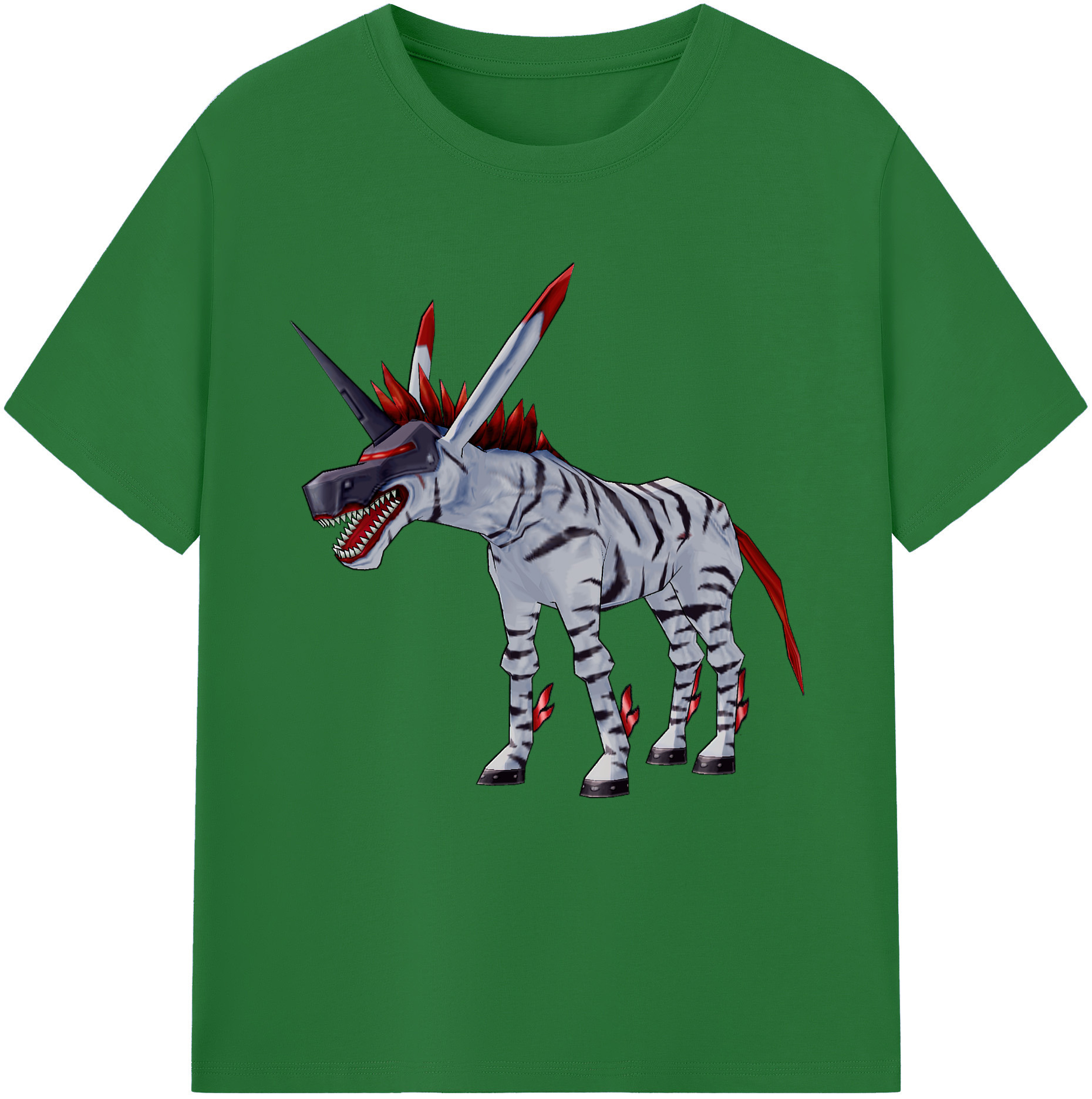 （画像用） Digimon デジタルモンスター/デジモン 綿100％半袖Tシャツ（フロントプリント）