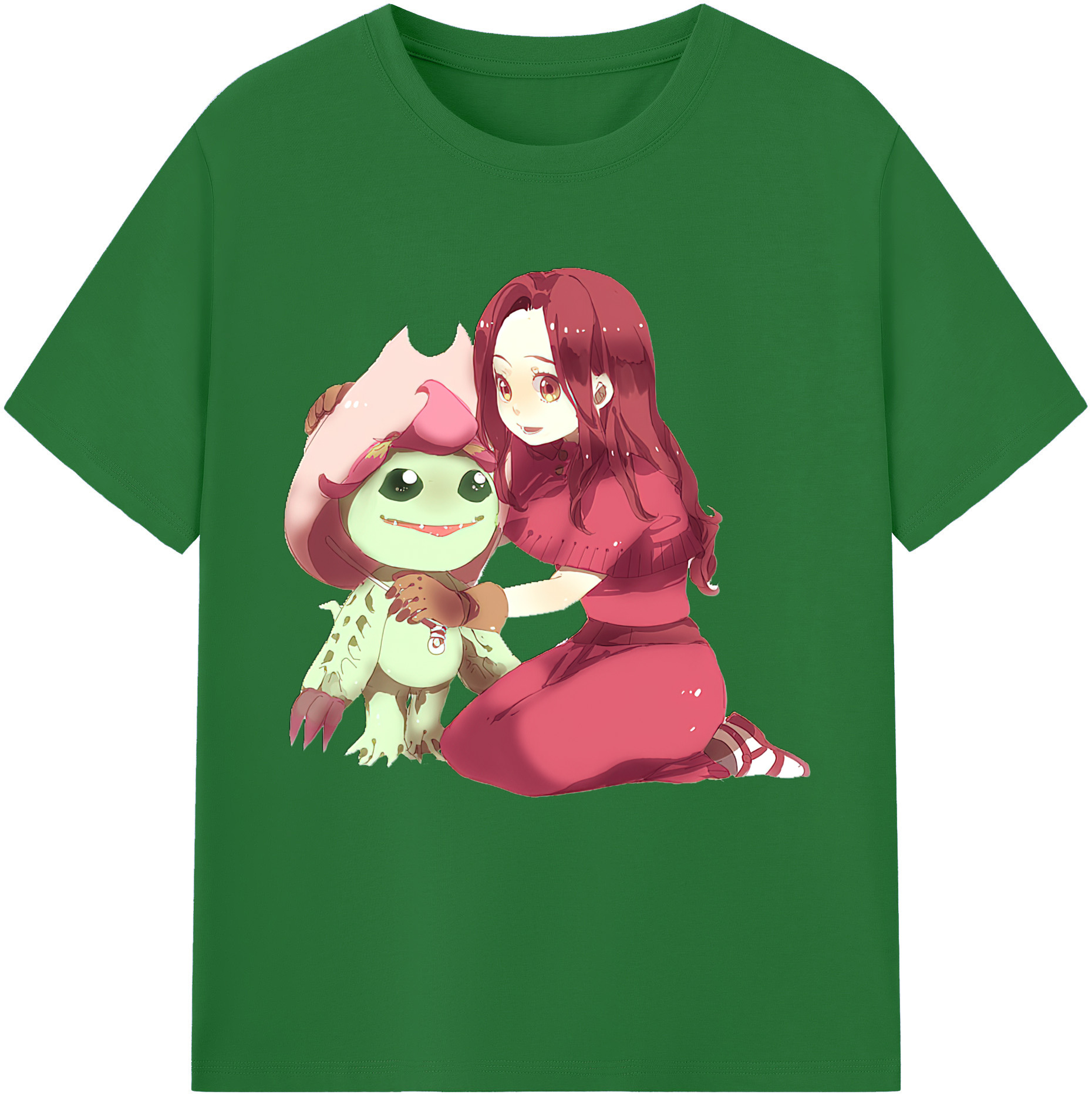 （画像用） Digimon デジタルモンスター/デジモン 綿100％半袖Tシャツ（フロントプリント）