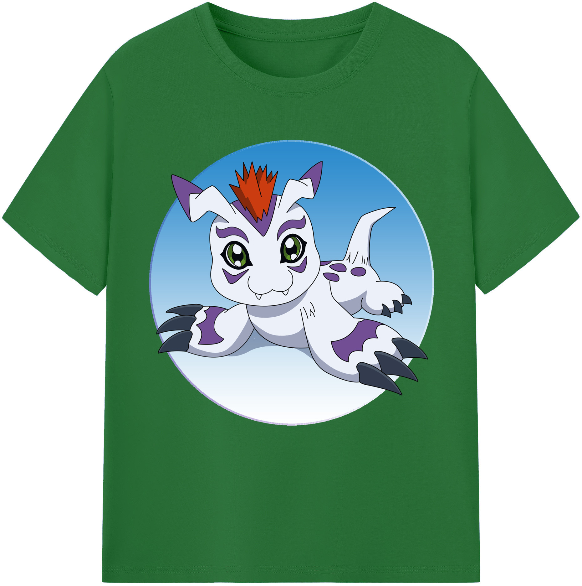 （画像用） Digimon デジタルモンスター/デジモン 綿100％半袖Tシャツ（フロントプリント）