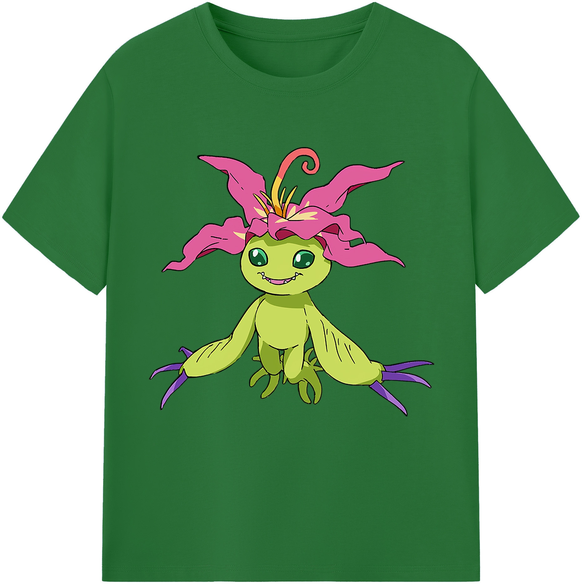 （画像用） Digimon デジタルモンスター/デジモン 綿100％半袖Tシャツ（フロントプリント）