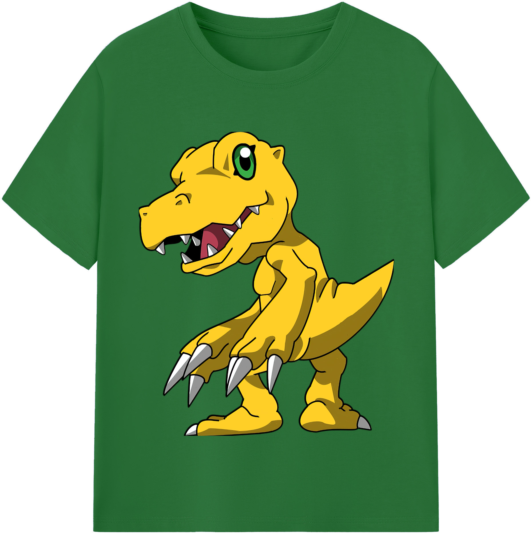 （画像用） Digimon デジタルモンスター/デジモン 綿100％半袖Tシャツ（フロントプリント）