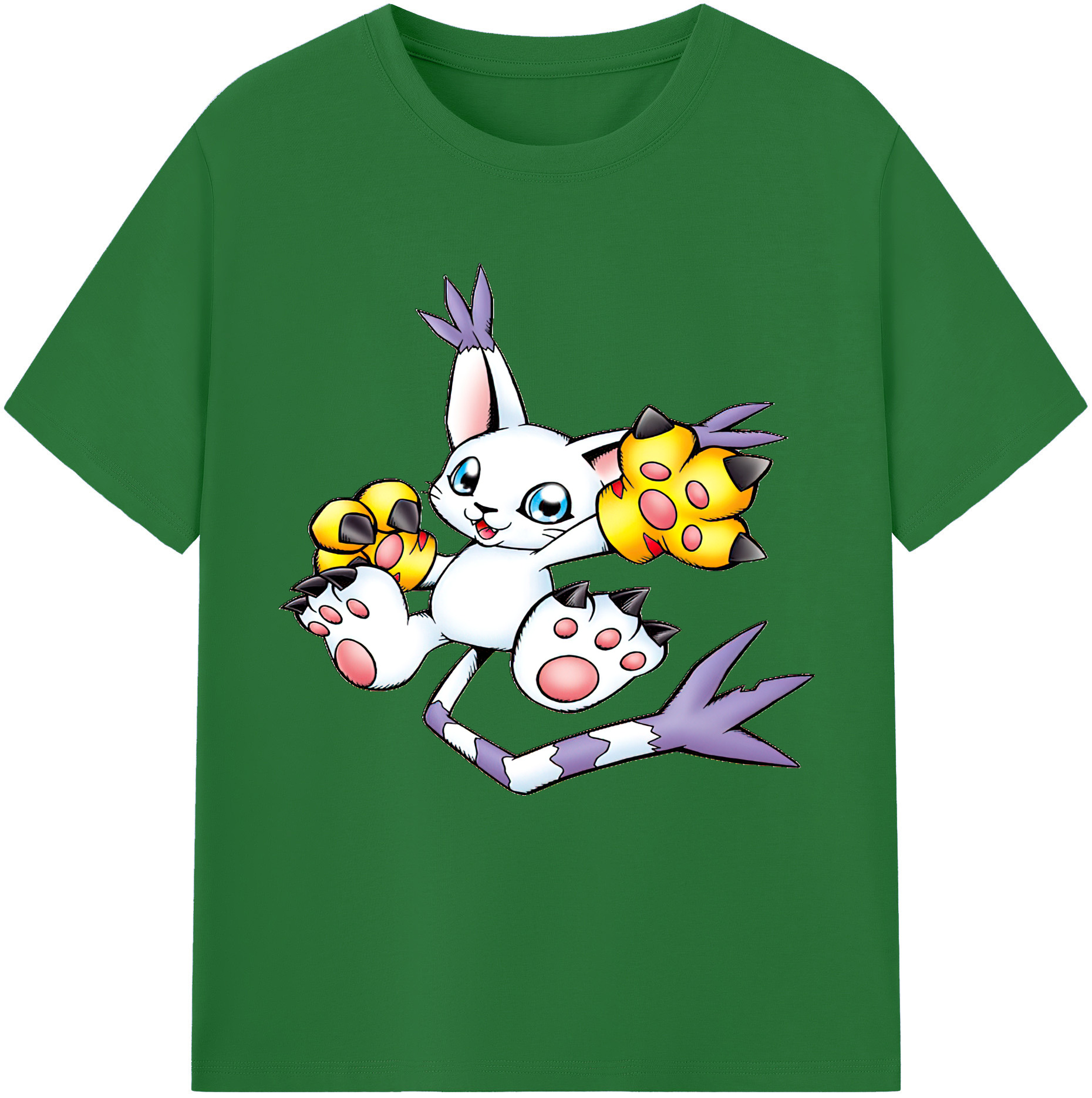 （画像用） Digimon デジタルモンスター/デジモン 綿100％半袖Tシャツ（フロントプリント）