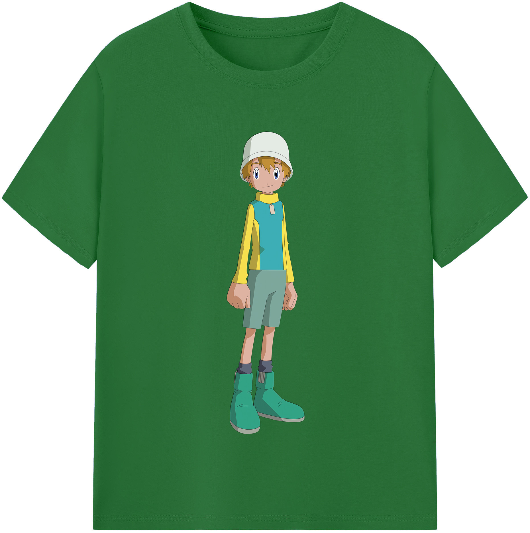 （画像用） Digimon デジタルモンスター/デジモン 綿100％半袖Tシャツ（フロントプリント）