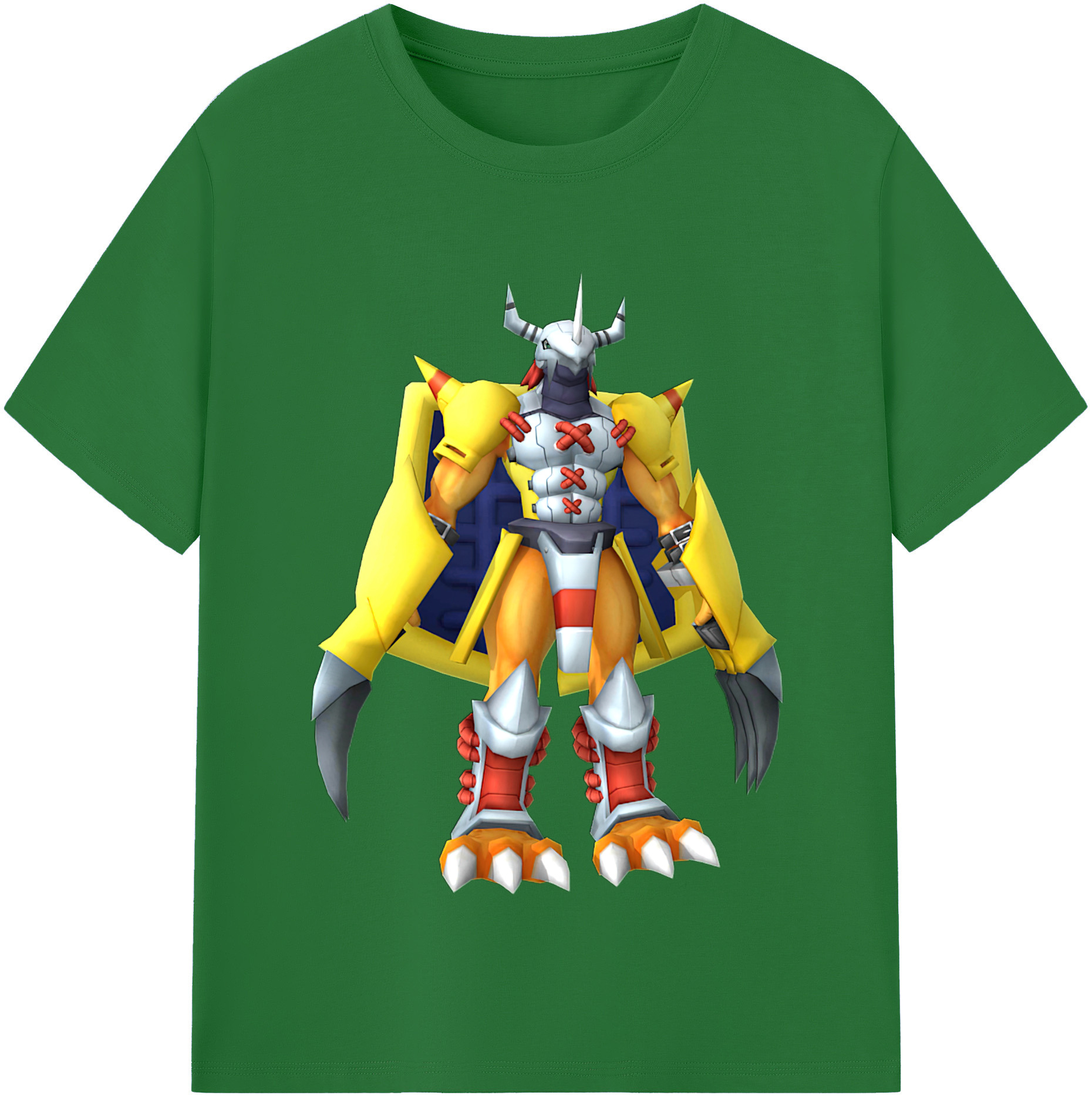 （画像用） Digimon デジタルモンスター/デジモン 綿100％半袖Tシャツ（フロントプリント）