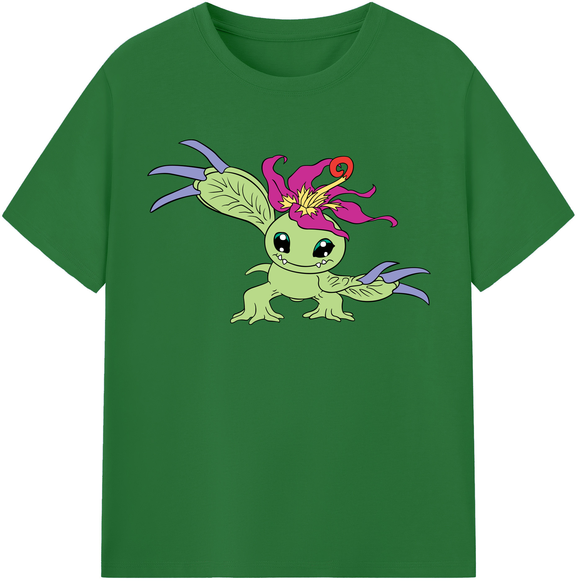 （画像用） Digimon デジタルモンスター/デジモン 綿100％半袖Tシャツ（フロントプリント）