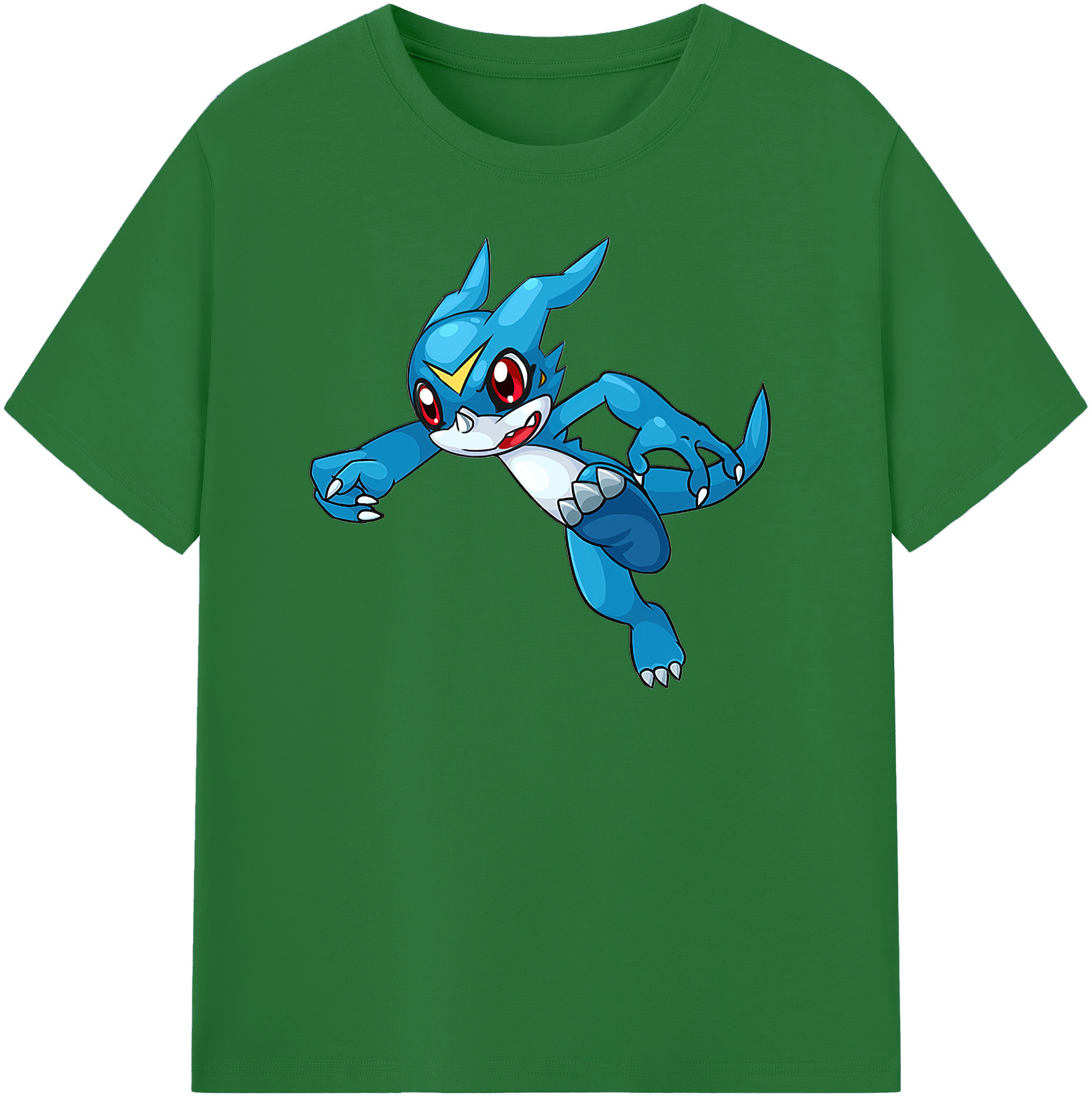 （画像用） Digimon デジタルモンスター/デジモン 綿100％半袖Tシャツ（フロントプリント）