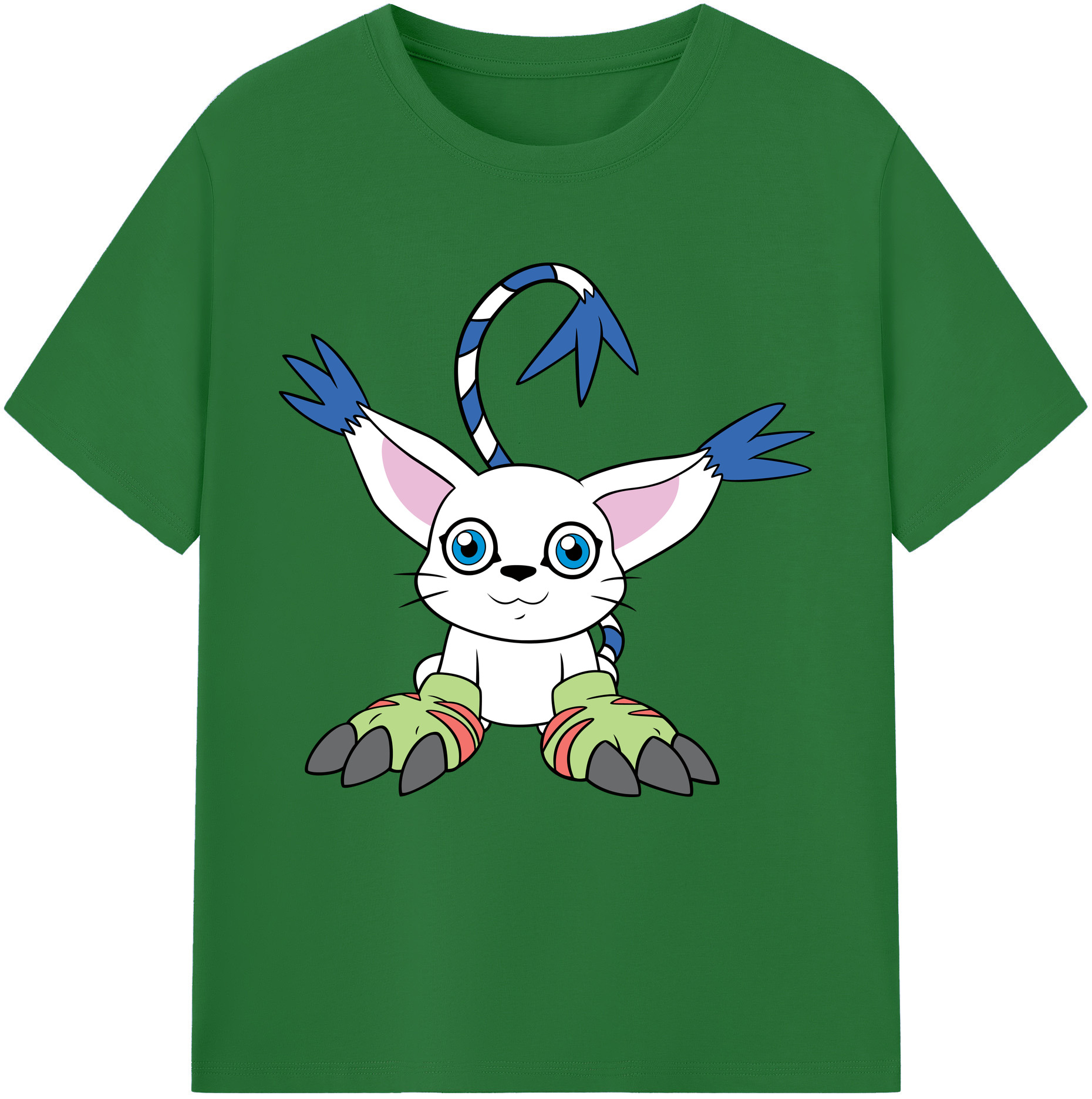 （画像用） Digimon デジタルモンスター/デジモン 綿100％半袖Tシャツ（フロントプリント）