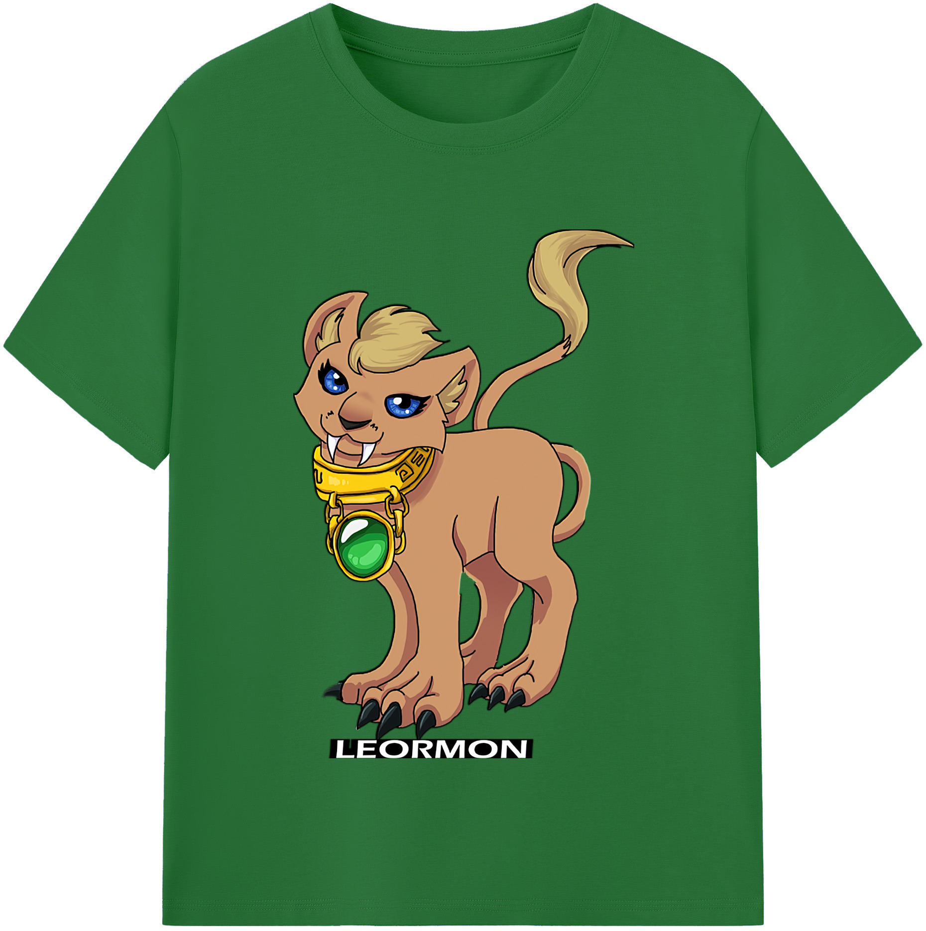 （画像用） Digimon デジタルモンスター/デジモン 綿100％半袖Tシャツ（フロントプリント）