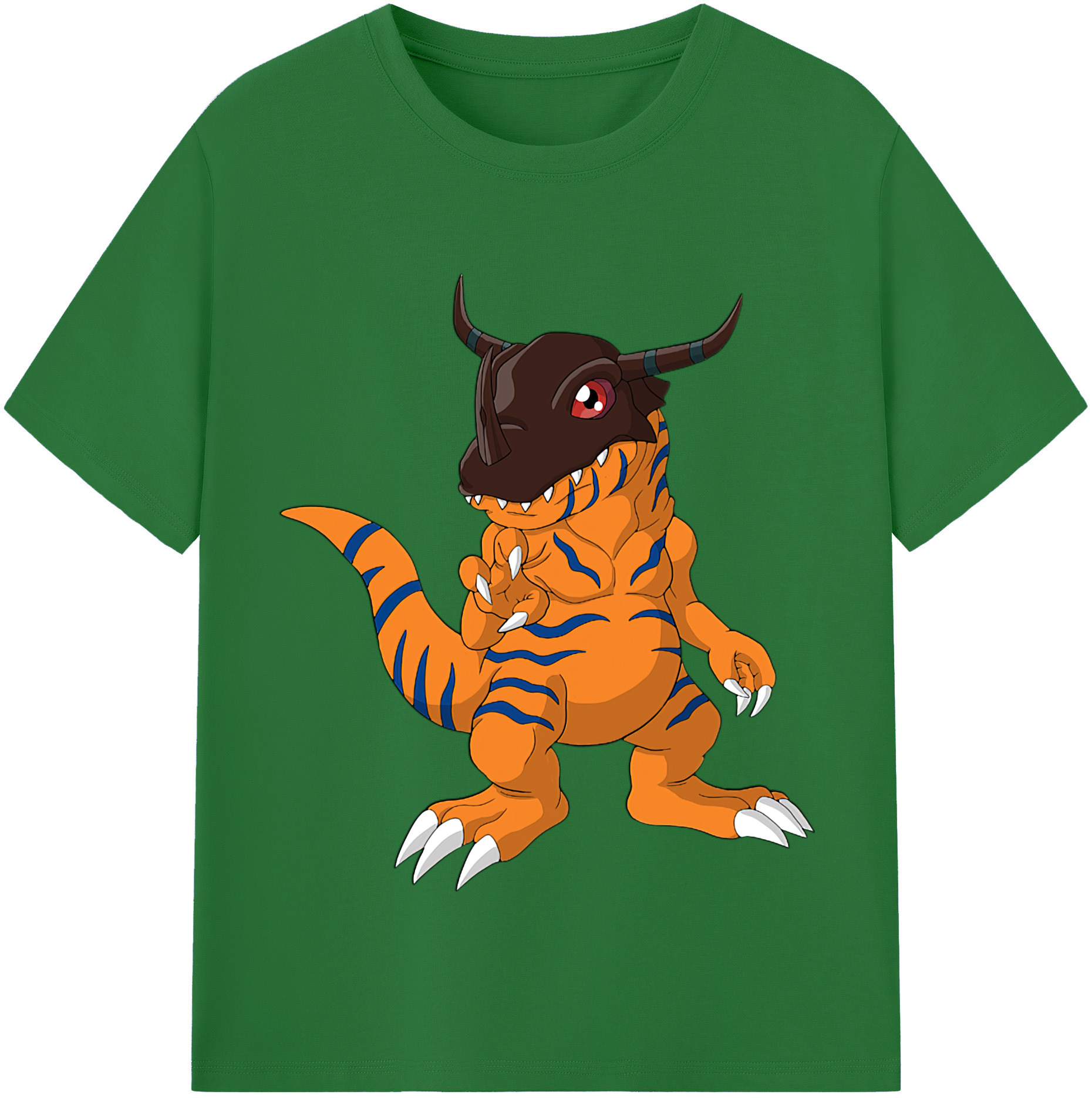 （画像用） Digimon デジタルモンスター/デジモン 綿100％半袖Tシャツ（フロントプリント）