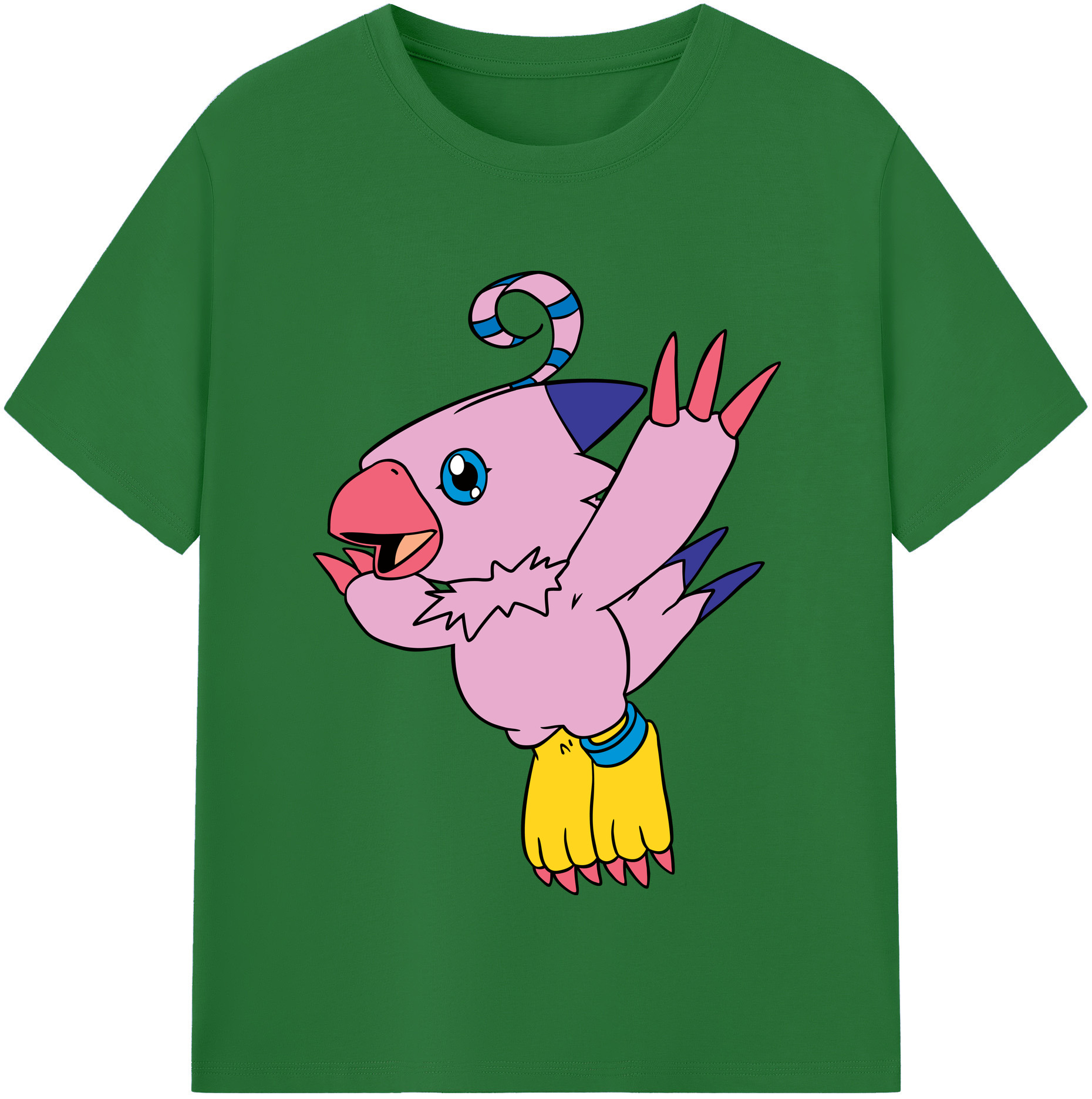 （画像用） Digimon デジタルモンスター/デジモン 綿100％半袖Tシャツ（フロントプリント）
