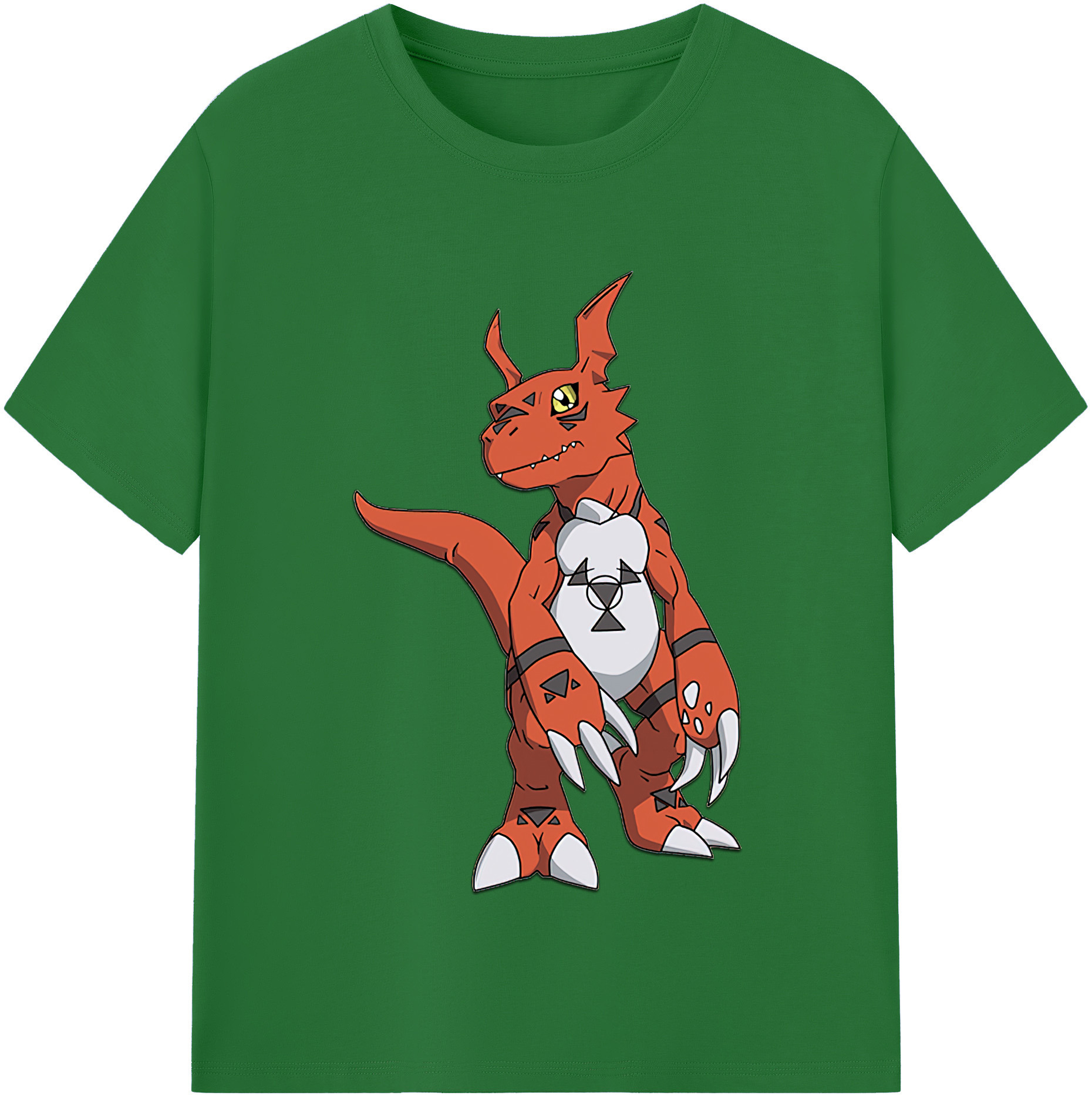 （画像用） Digimon デジタルモンスター/デジモン 綿100％半袖Tシャツ（フロントプリント）