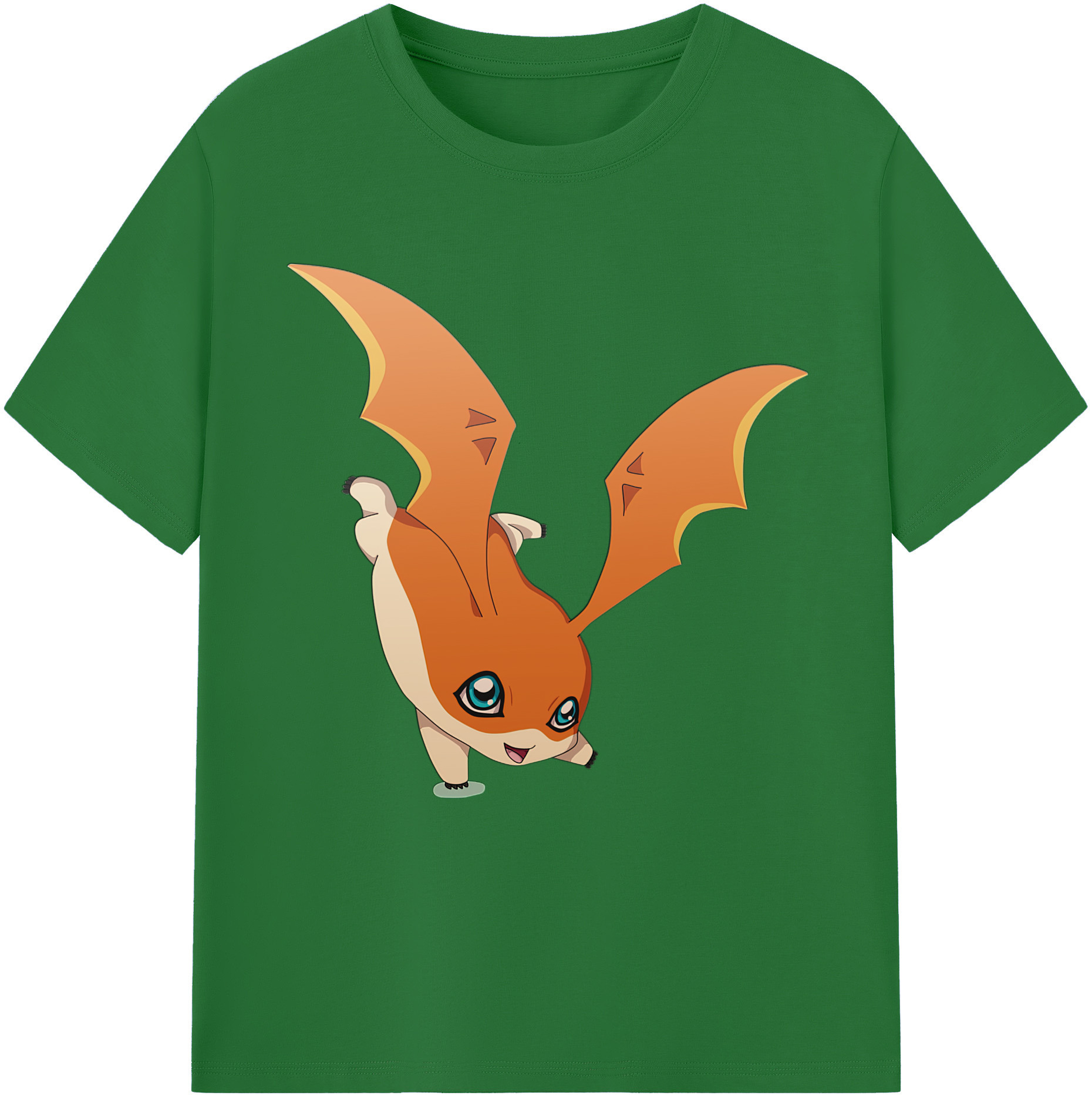 （画像用） Digimon デジタルモンスター/デジモン 綿100％半袖Tシャツ（フロントプリント）