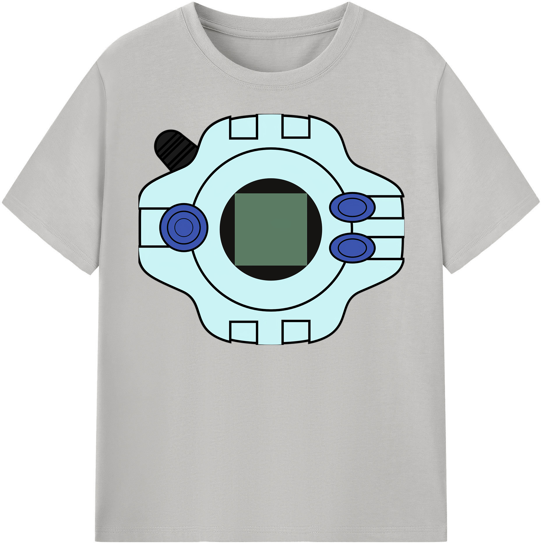 （画像用） Digimon デジタルモンスター/デジモン 綿100％半袖Tシャツ（フロントプリント）