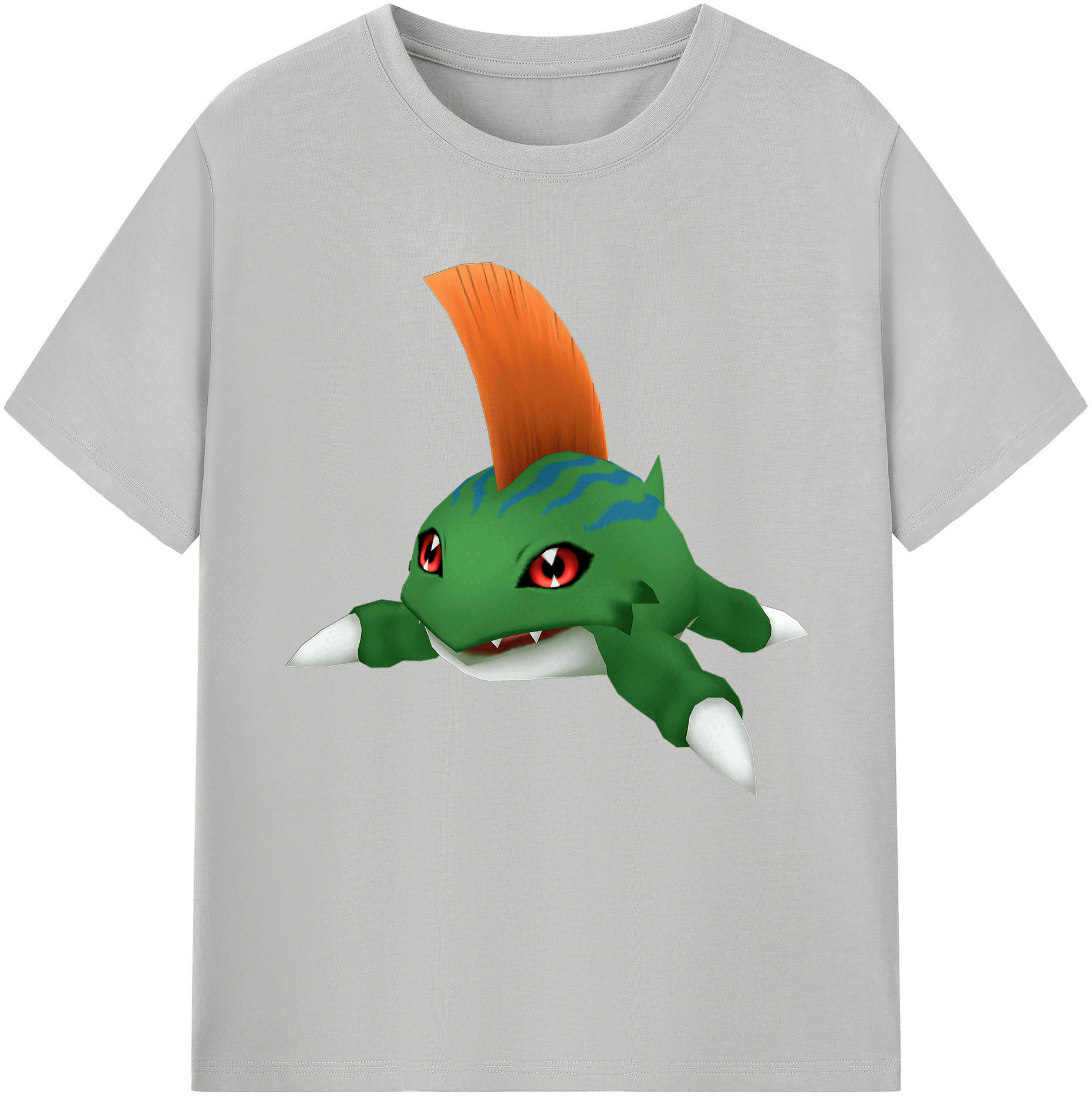 （画像用） Digimon デジタルモンスター/デジモン 綿100％半袖Tシャツ（フロントプリント）