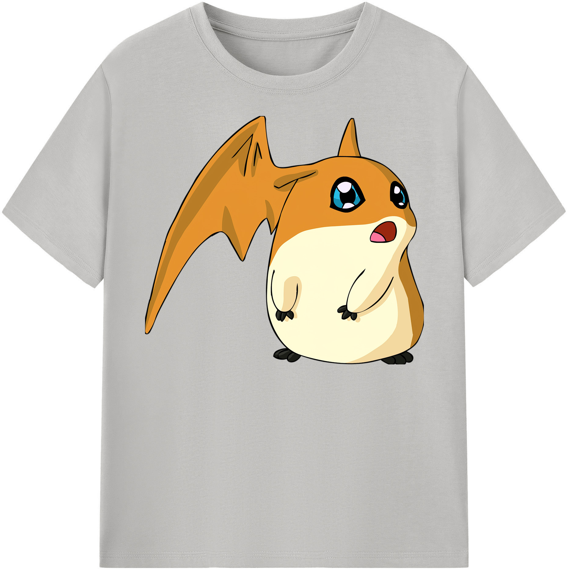 （画像用） Digimon デジタルモンスター/デジモン 綿100％半袖Tシャツ（フロントプリント）