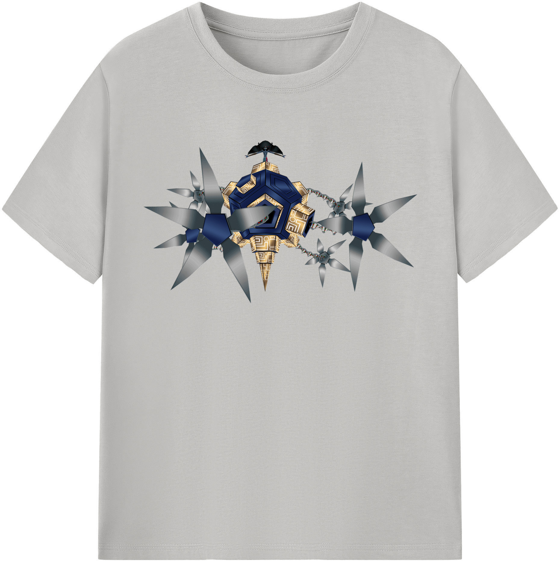 （画像用） Digimon デジタルモンスター/デジモン 綿100％半袖Tシャツ（フロントプリント）