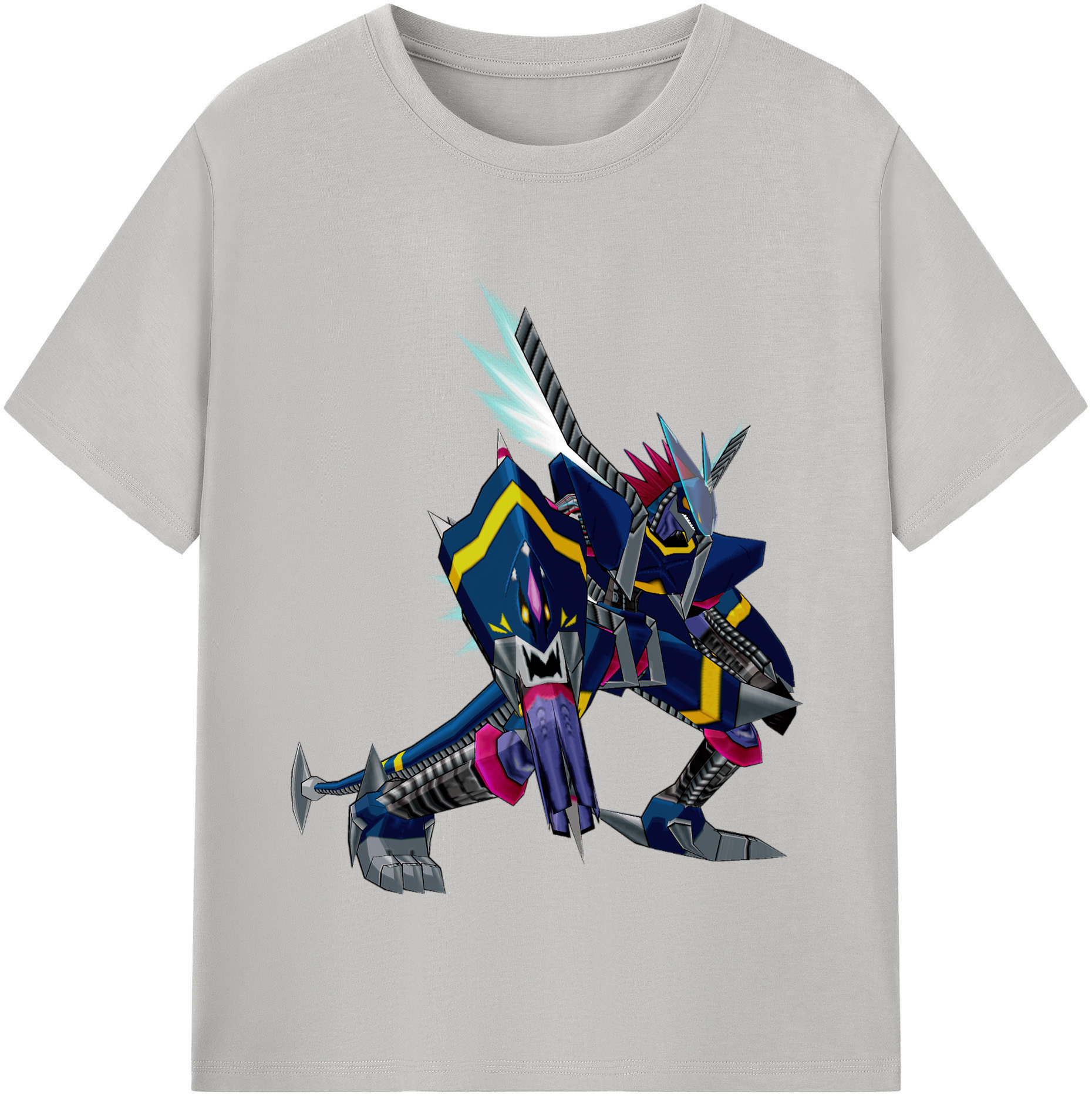 （画像用） Digimon デジタルモンスター/デジモン 綿100％半袖Tシャツ（フロントプリント）