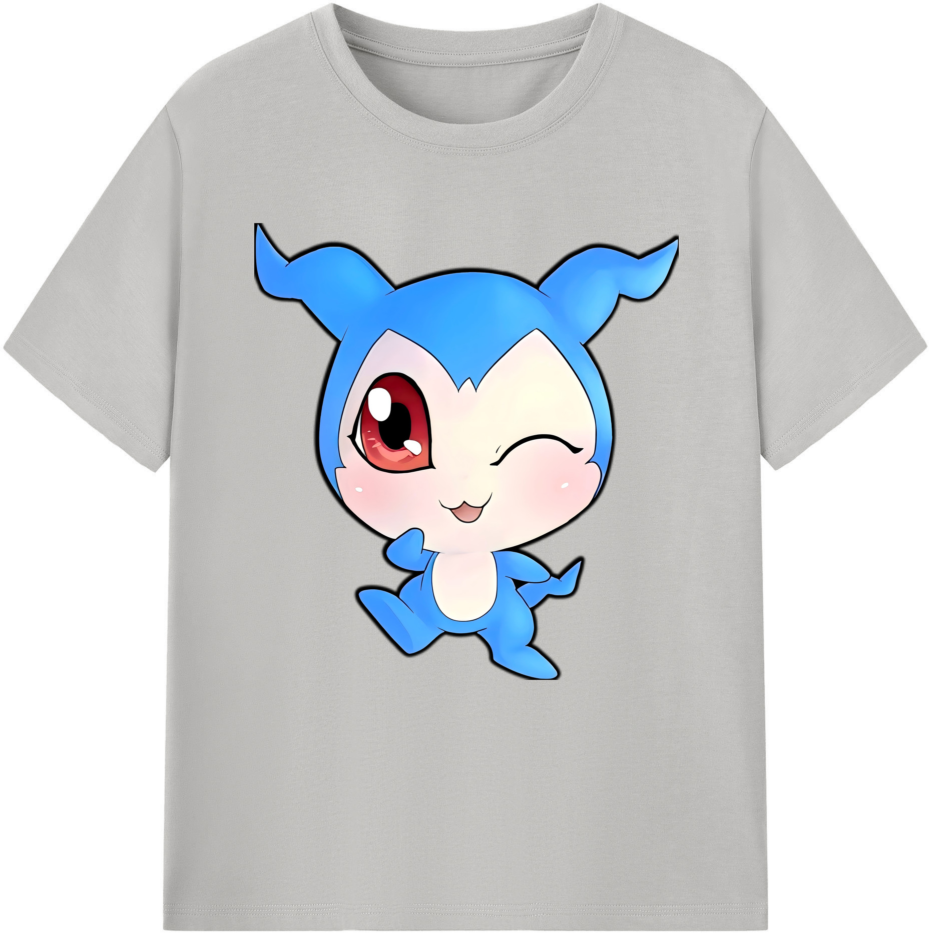 （画像用） Digimon デジタルモンスター/デジモン 綿100％半袖Tシャツ（フロントプリント）