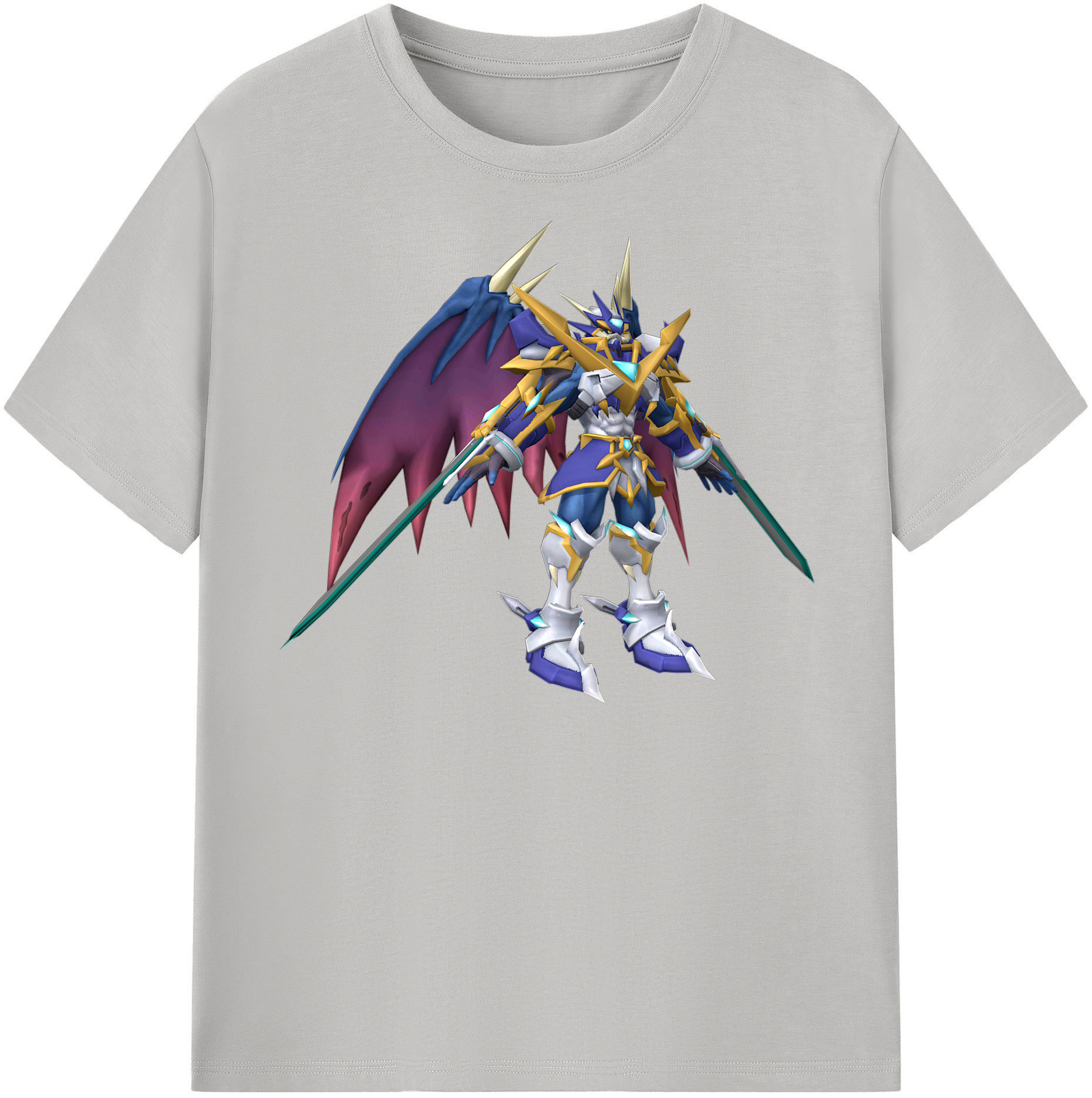 （画像用） Digimon デジタルモンスター/デジモン 綿100％半袖Tシャツ（フロントプリント）