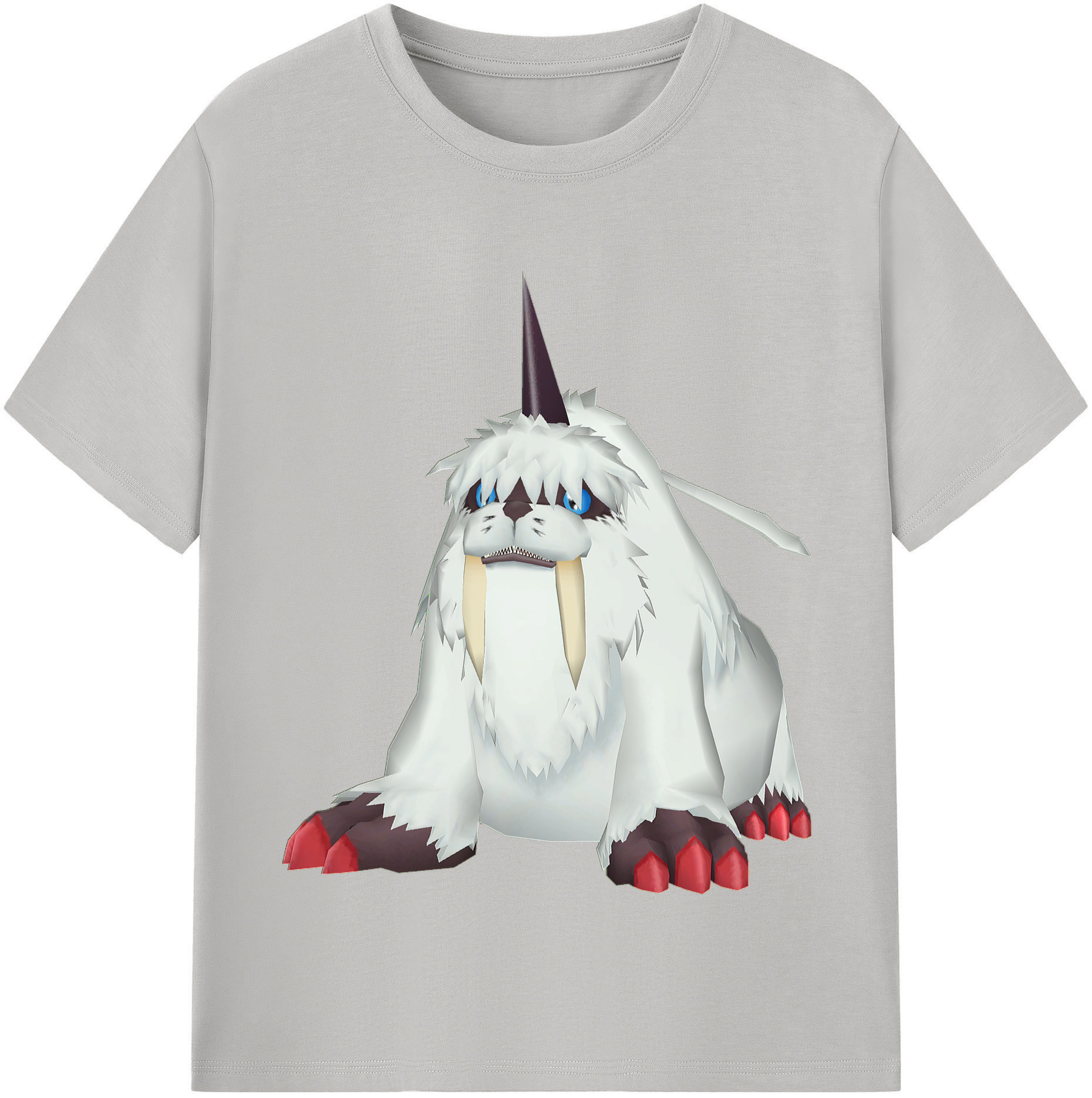 （画像用） Digimon デジタルモンスター/デジモン 綿100％半袖Tシャツ（フロントプリント）