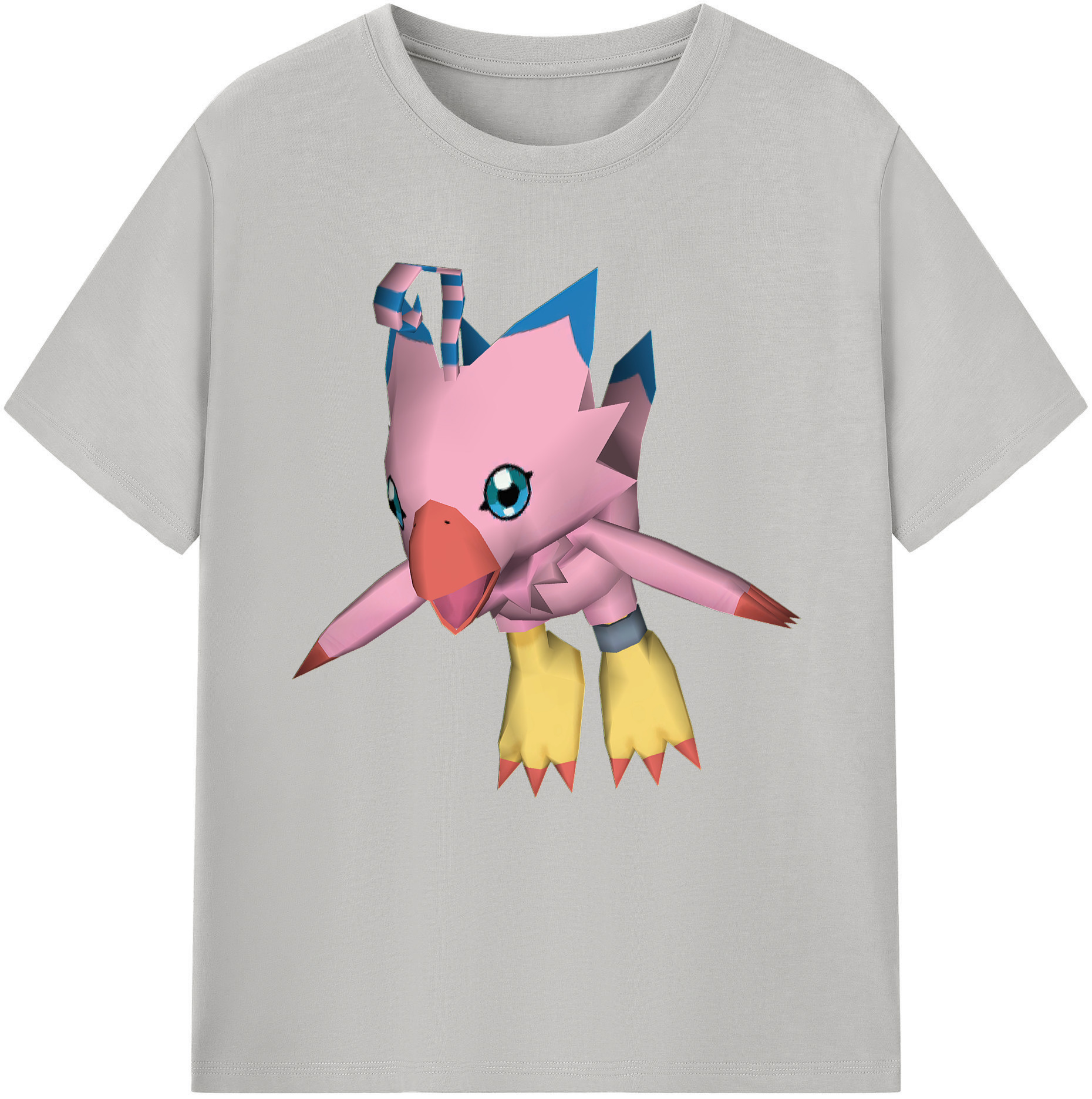 （画像用） Digimon デジタルモンスター/デジモン 綿100％半袖Tシャツ（フロントプリント）