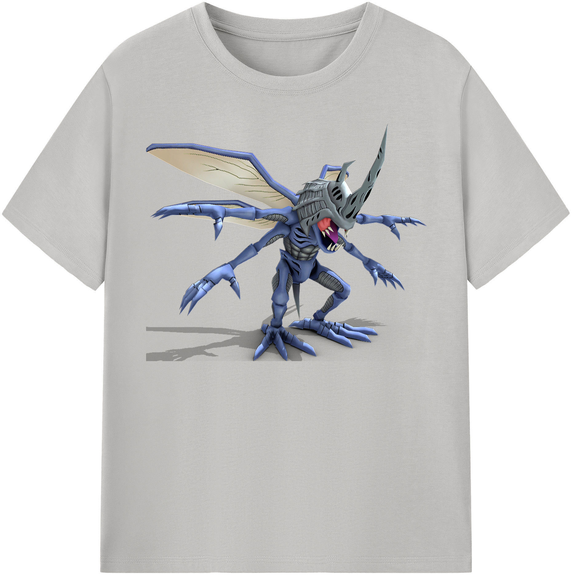 （画像用） Digimon デジタルモンスター/デジモン 綿100％半袖Tシャツ（フロントプリント）